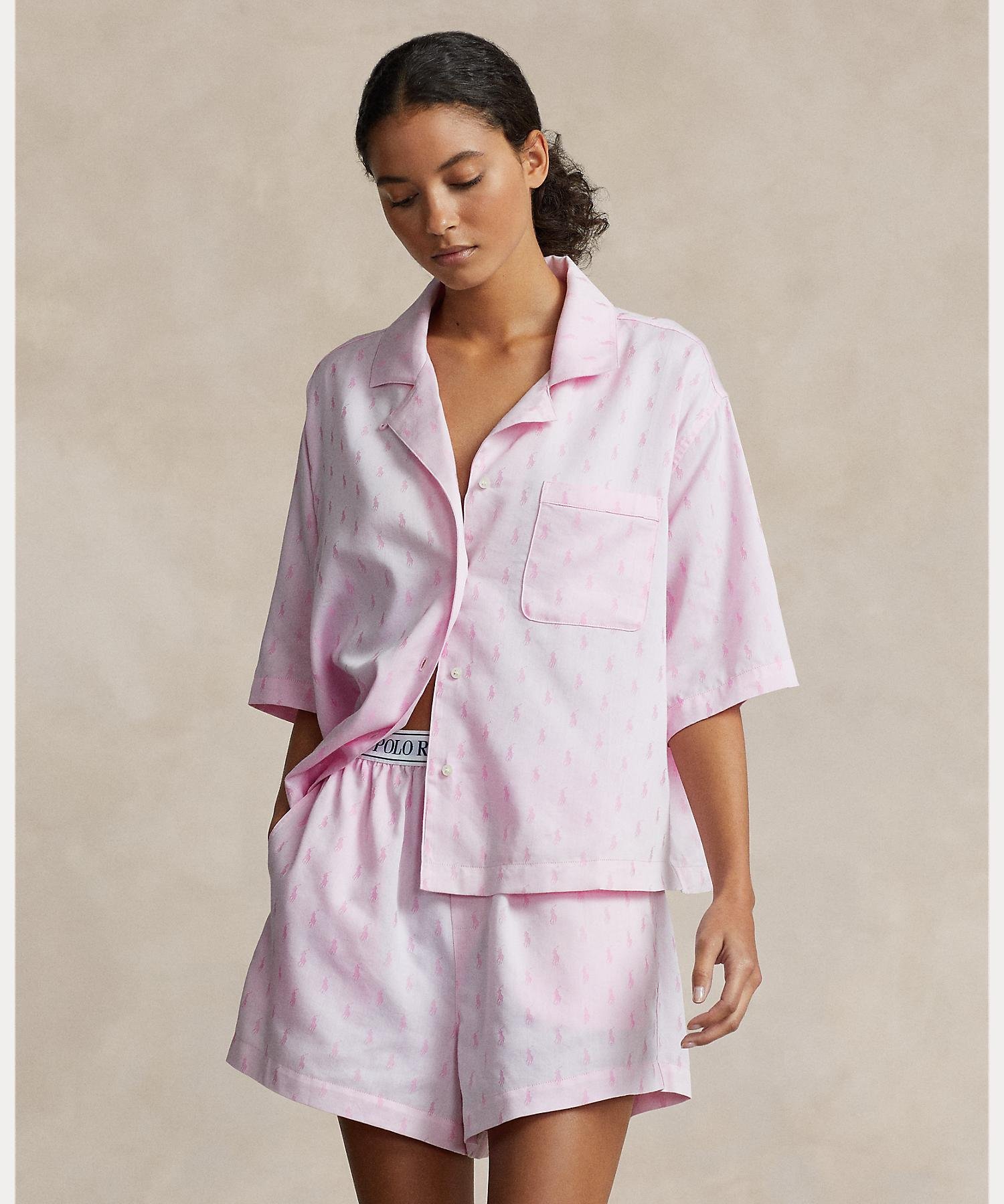 RALPH LAUREN｜オールオーバー ポニー ショートスリーブ パジャマ