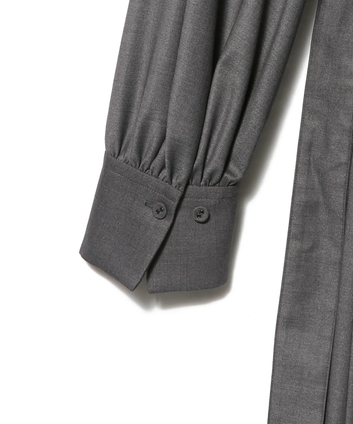 ESTNATION｜ESTNATION / ストレッチギャバジン カシュクールワンピース