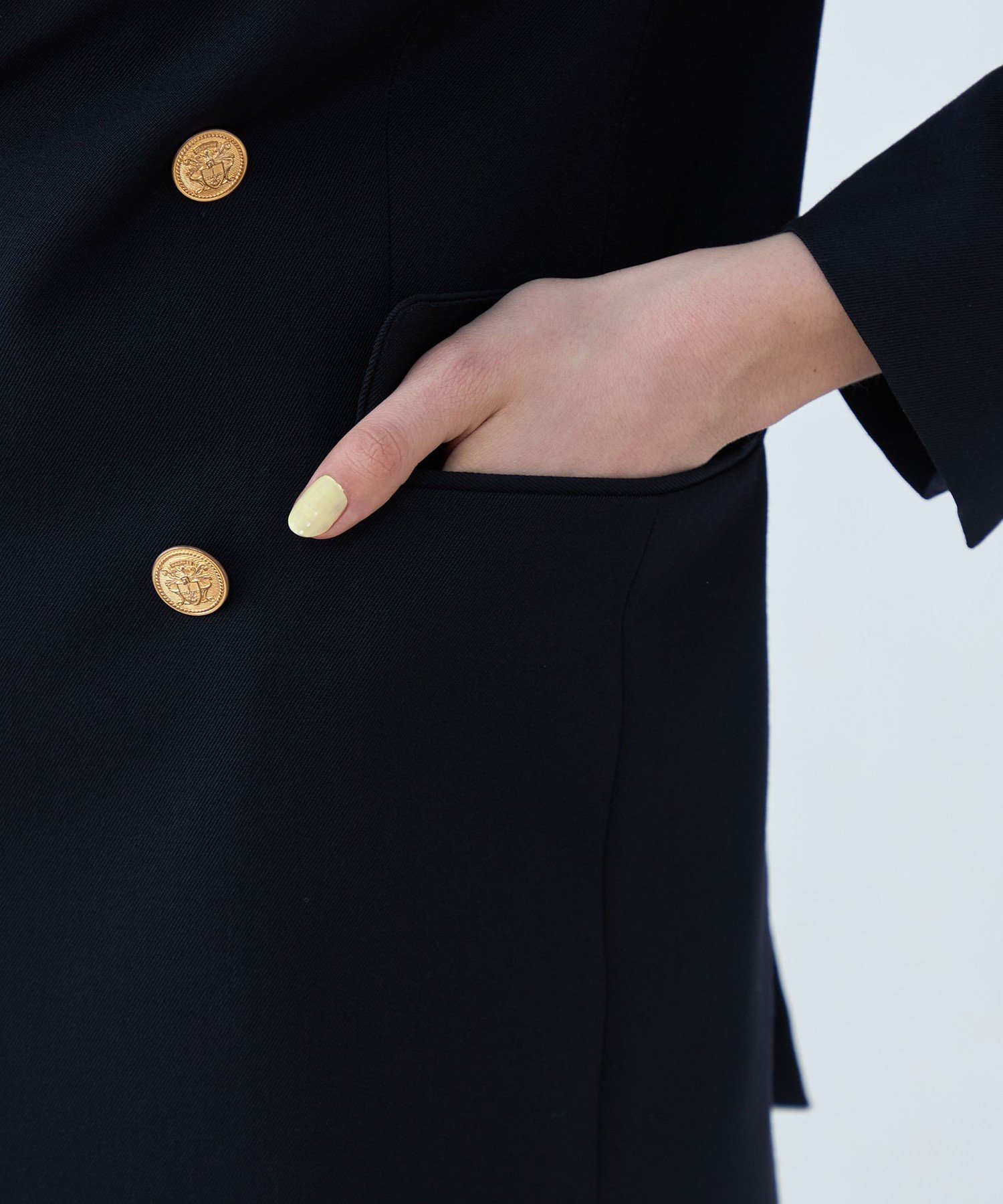 TOMORROWLAND｜ビンテージギャバジン ダブルブレストジャケット