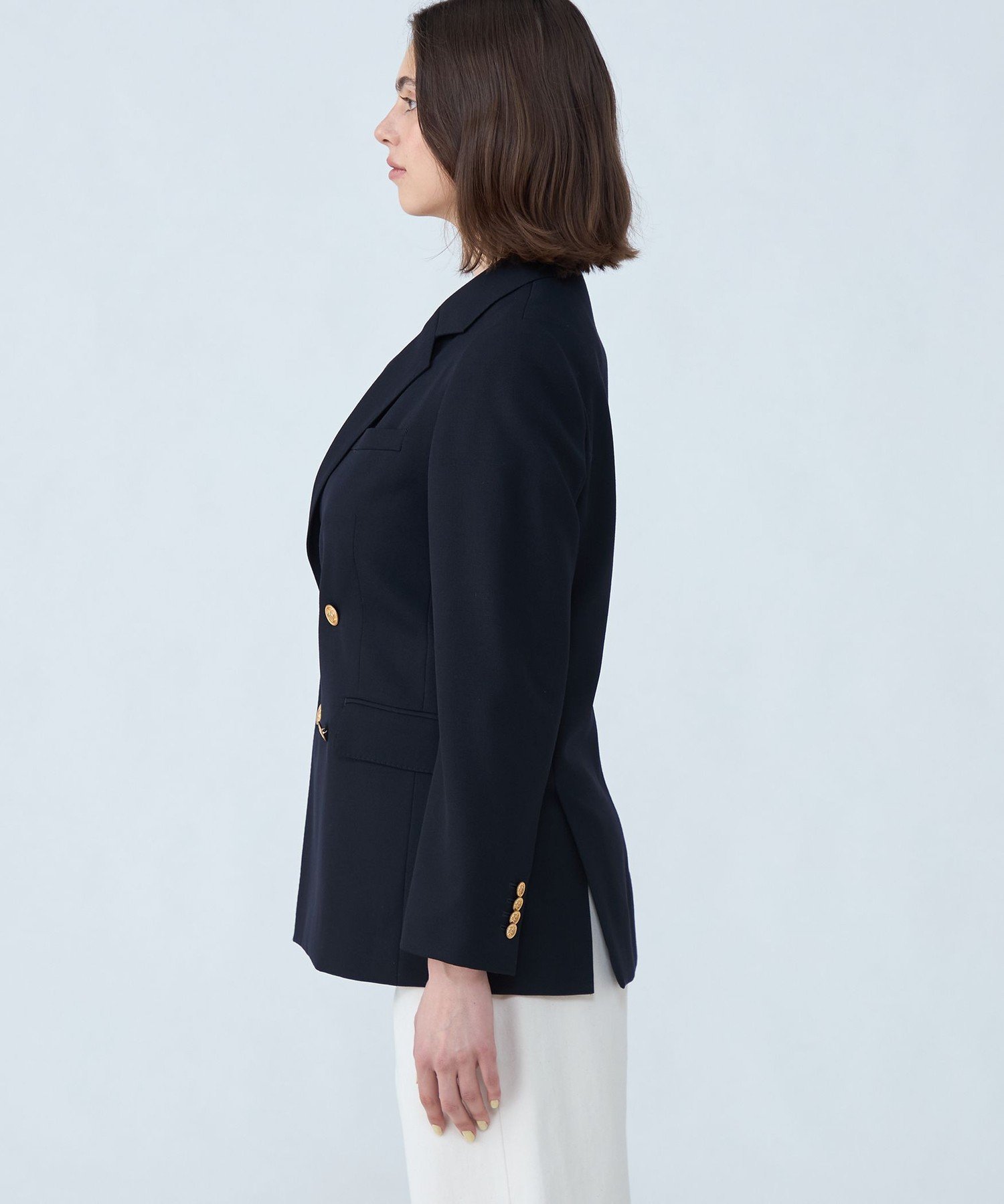 TOMORROWLAND｜ビンテージギャバジン ダブルブレストジャケット