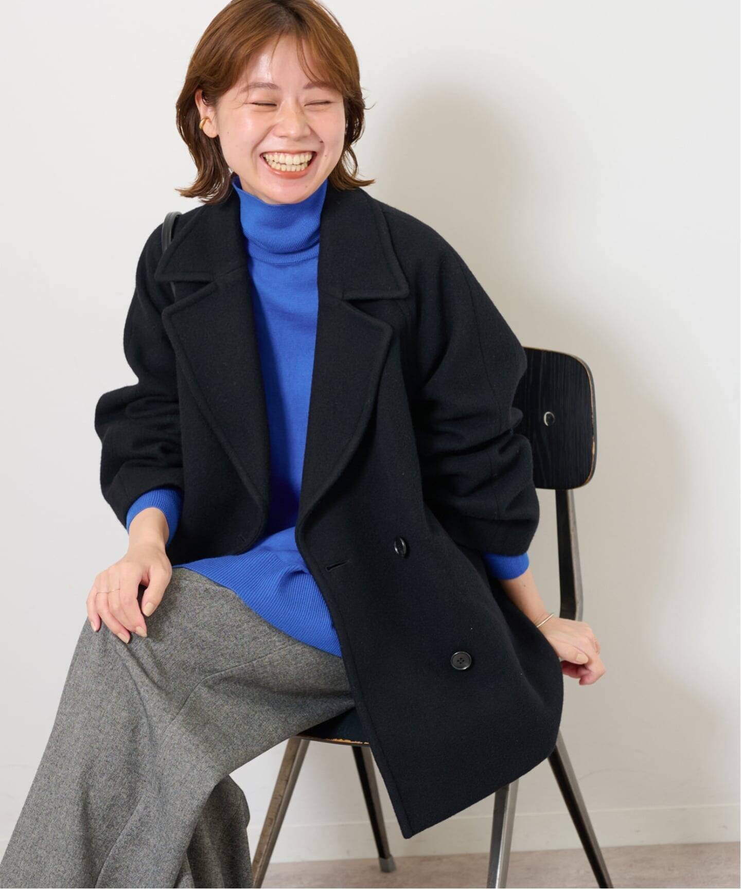 JOURNAL STANDARD relume｜《WEB限定追加》尾州ウールショートPコート