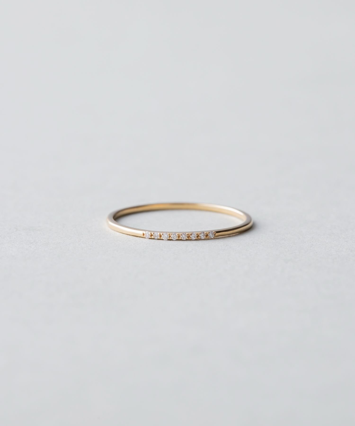 ete｜K18YG スキニー ダイヤモンド リング | Rakuten Fashion(楽天