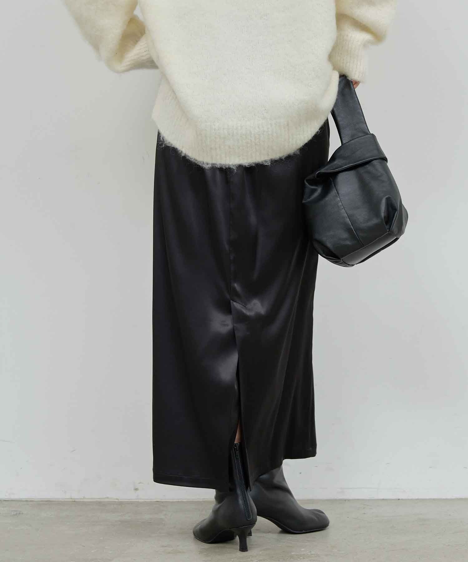 GALLARDAGALANTE｜【手洗い可能】ストレッチサテンタイトスカート