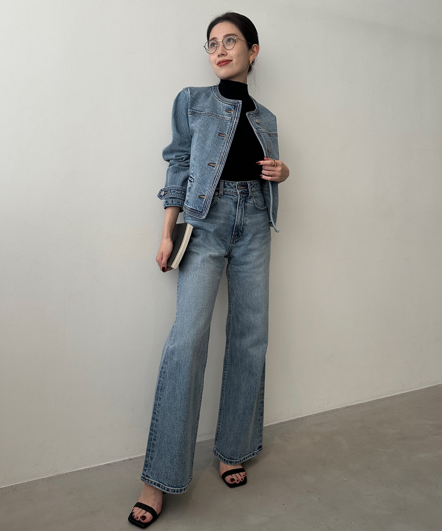 anuans｜Wide leg denim | Rakuten Fashion(楽天ファッション／旧楽天
