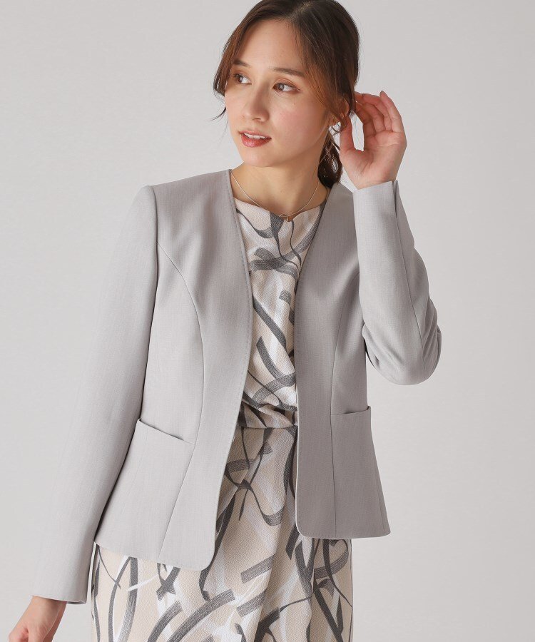 COUP DE CHANCE｜【洗える/日本製】カラーレスジャケット | Rakuten