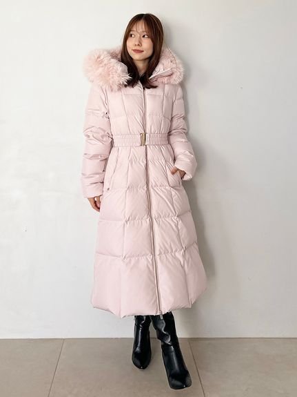 SNIDEL｜【00サイズあり】スタイルアップフレンチダウンロングコート