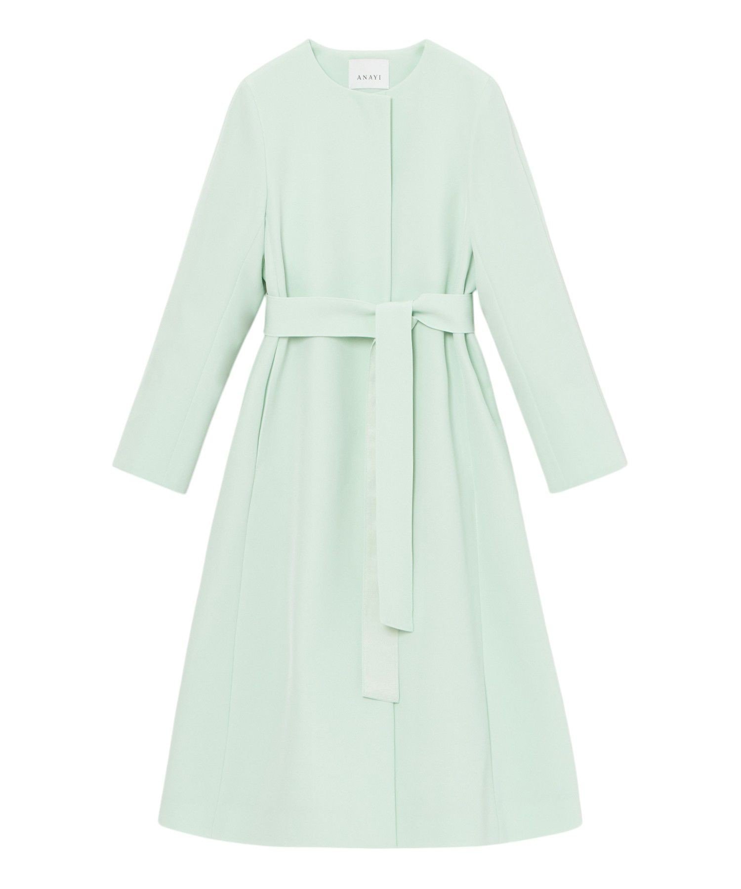 ANAYI｜【Eternal Line 2025】コンパクトストレッチノーカラーコート