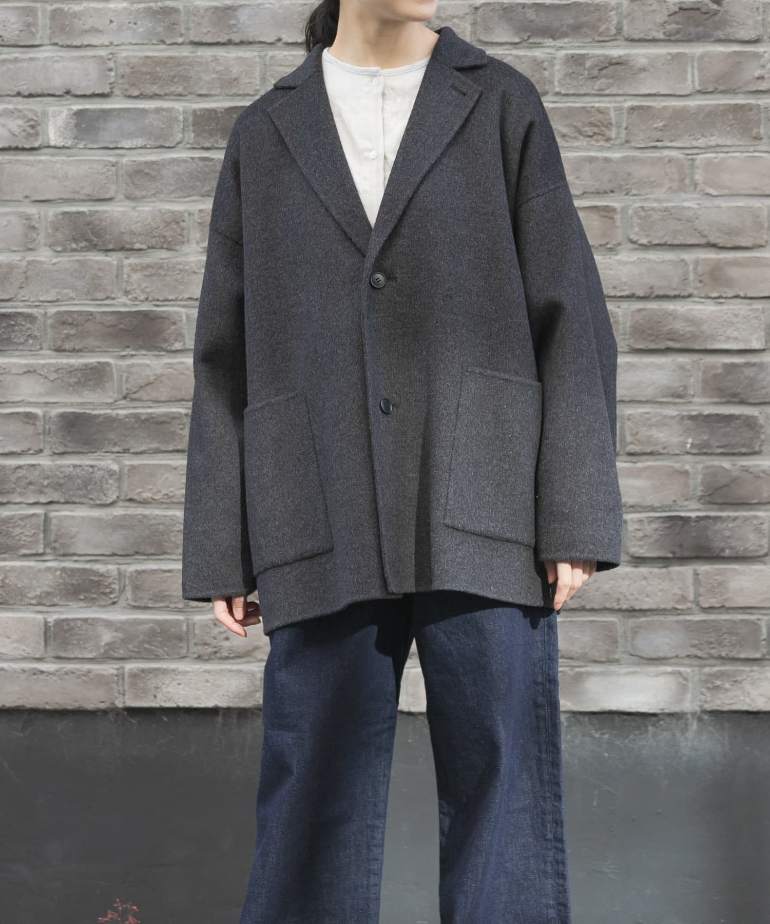 かぐれ｜ウールテーラードショートコート | Rakuten Fashion(楽天