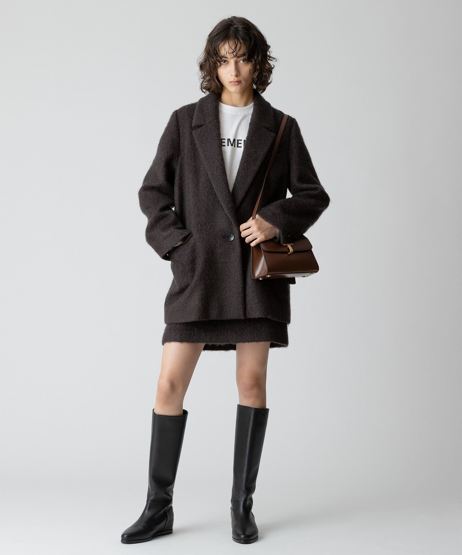 allureville｜モヘヤシャギーミニスカート | Rakuten Fashion(楽天