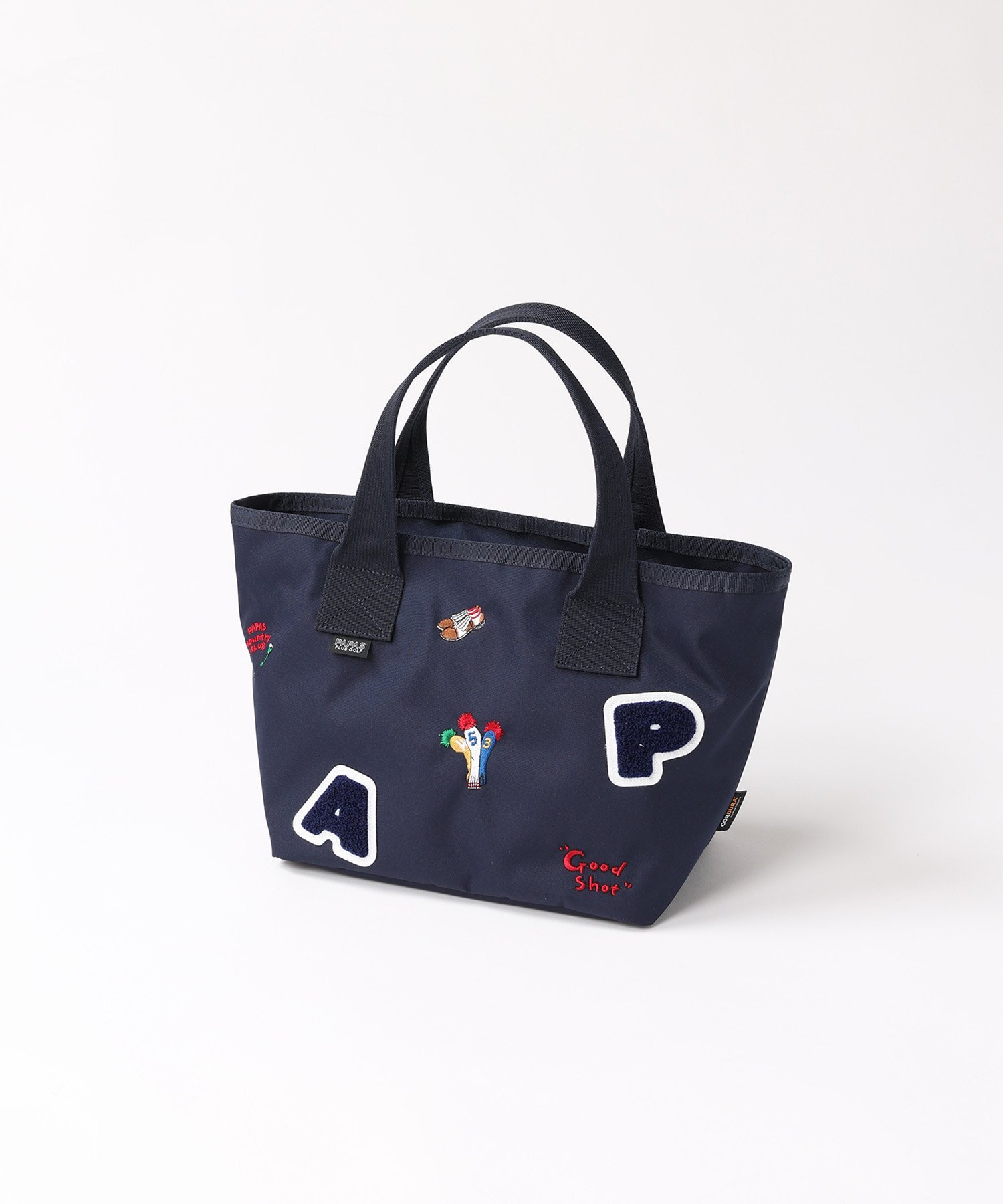 Papas｜コーデュラポリエステル ワッペン&刺繍バッグ | Rakuten