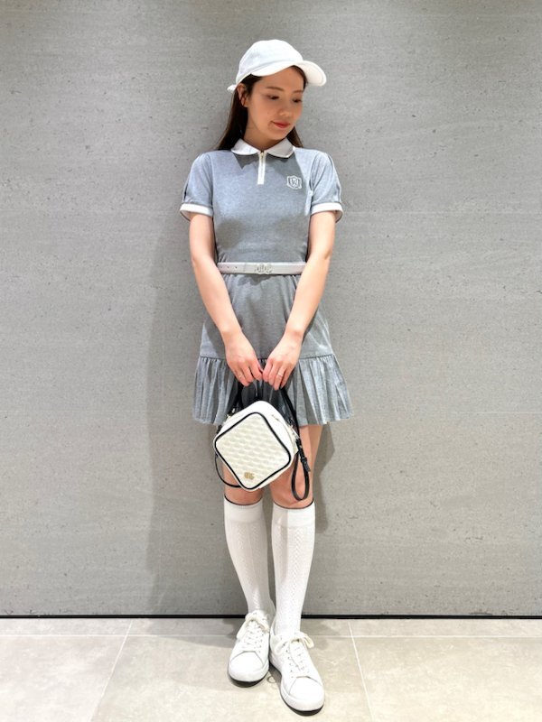 CELFORD｜【CELFORD GOLF】マーメイドプリーツポロワンピース