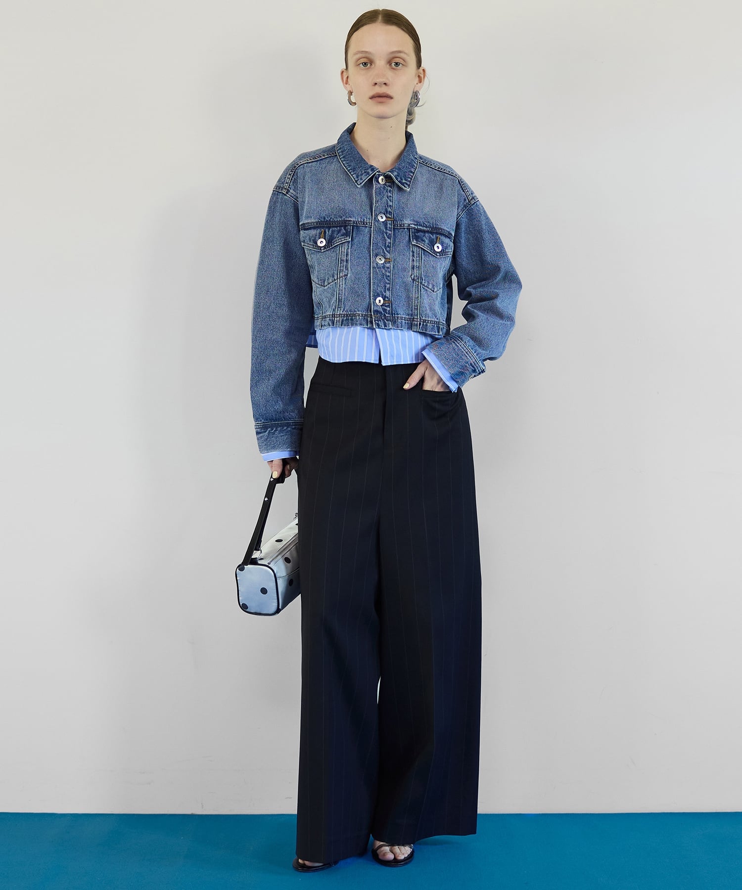 MAISON SPECIAL｜2WAY Denim Short Jacket | Rakuten Fashion(楽天