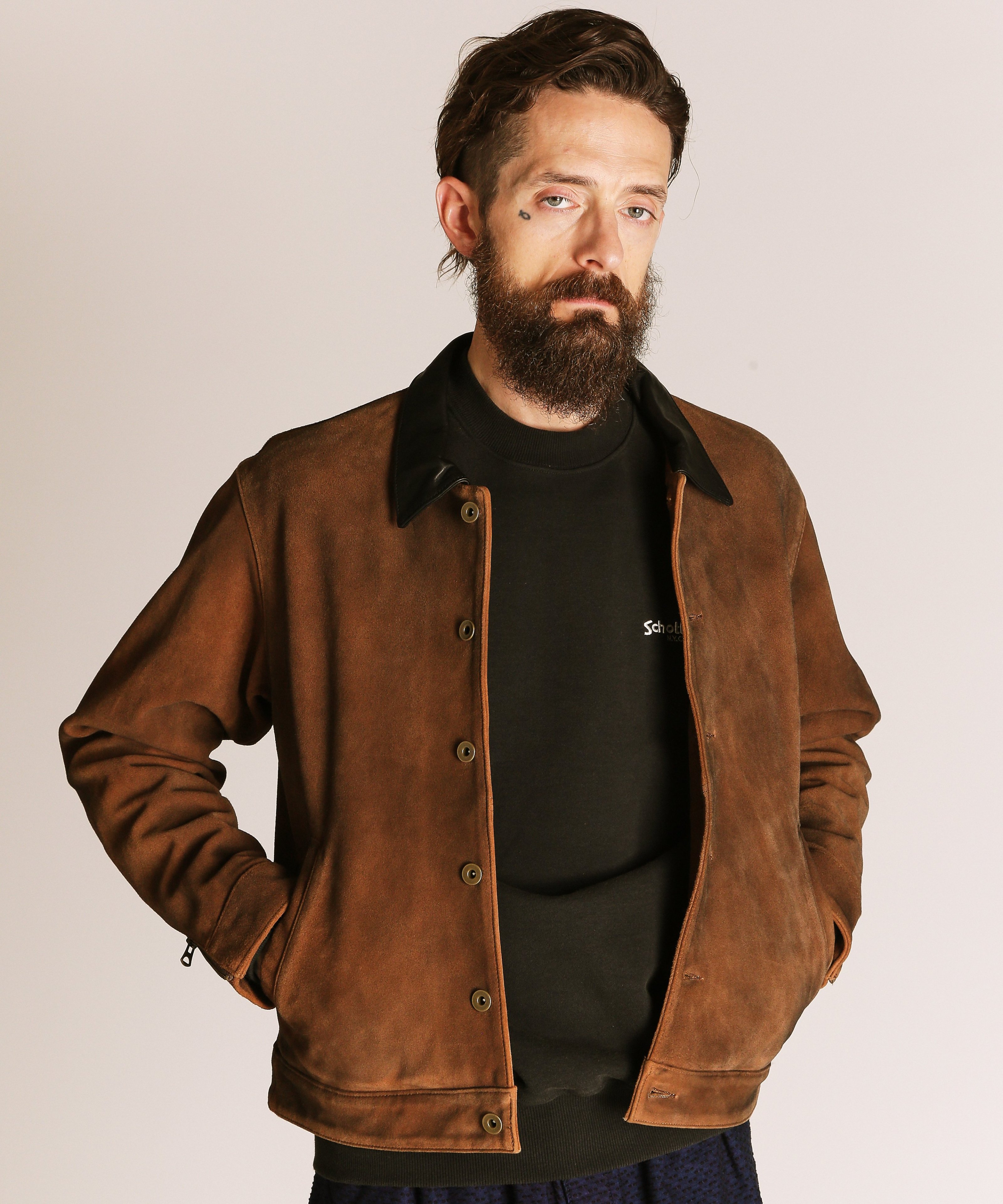 Schott｜NEWBIE SUEDE LEATHER JACKET/ニュービースウェード レザー