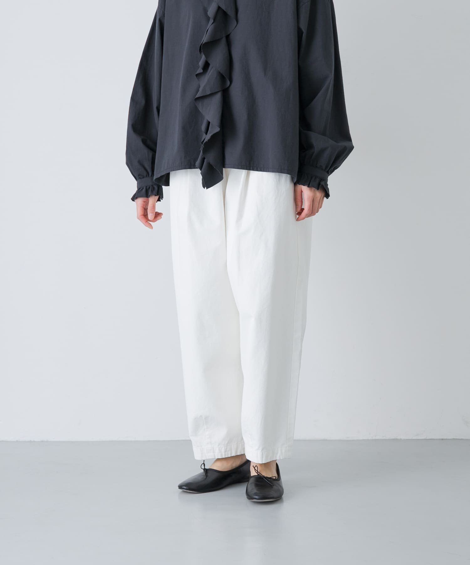 かぐれ｜コットンクロップドパンツ | Rakuten Fashion(楽天