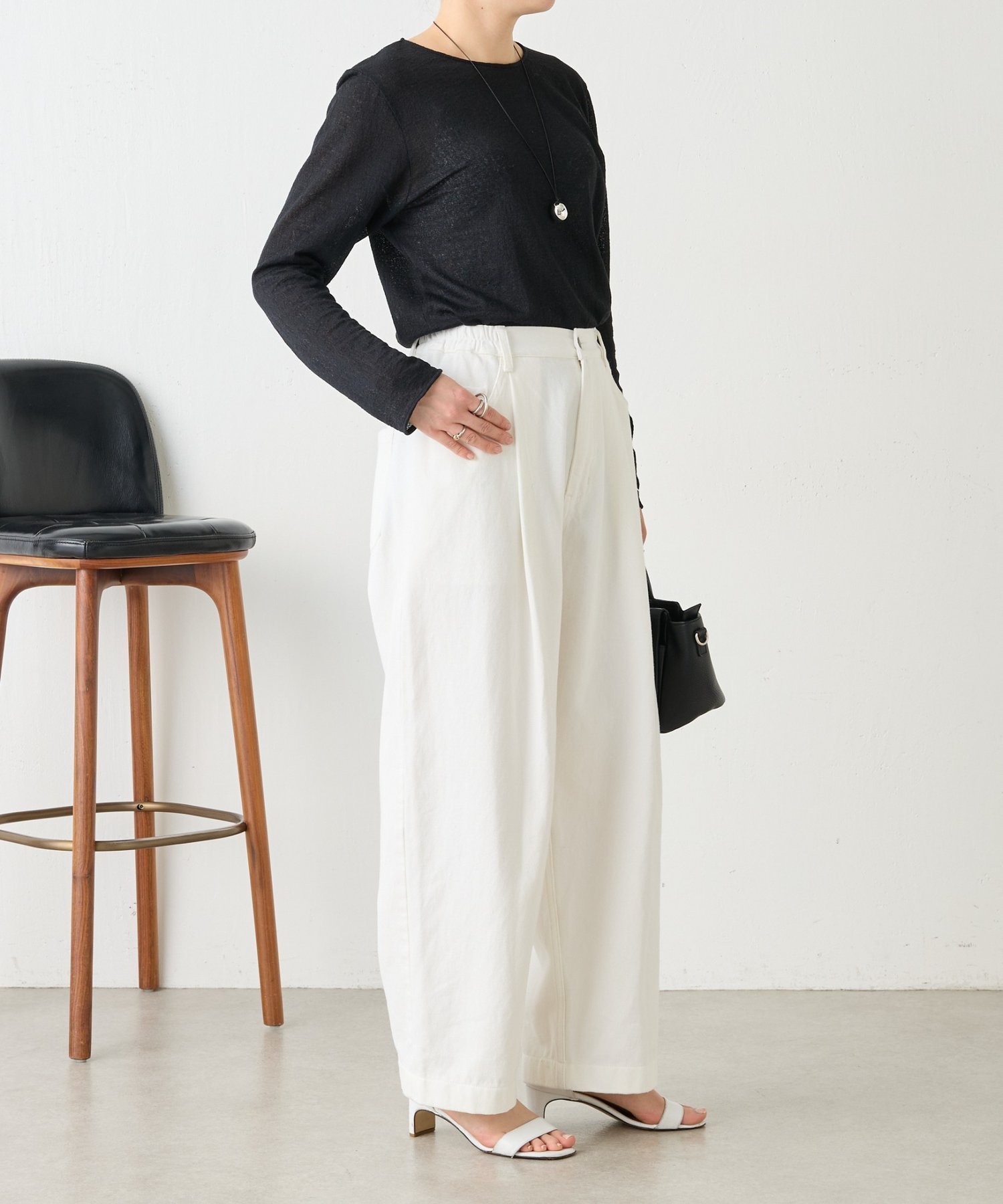 BEARDSLEY｜フルカワコラボ ルーズタックデニム | Rakuten Fashion