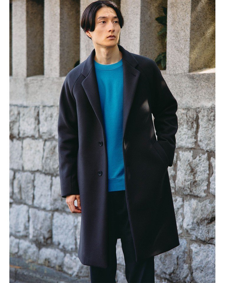 UNITED ARROWS green label relaxing FAbRICA メルトン チェスター