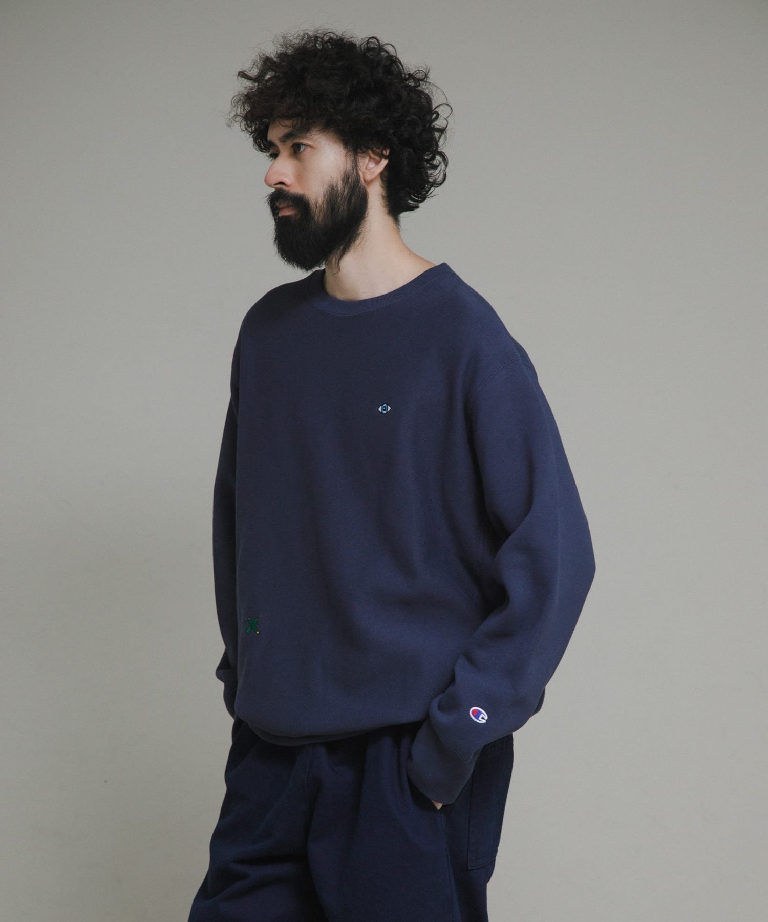 URBS｜『別注』LOWERCASE×Champion LCリバースウィーブbyFACEOKA