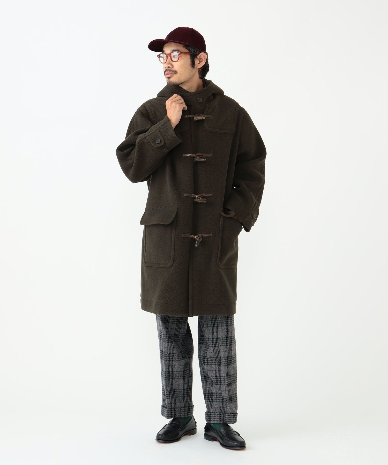 BEAMS MEN｜BEAMS PLUS | ヘリンボーン ダッフルコート | Rakuten