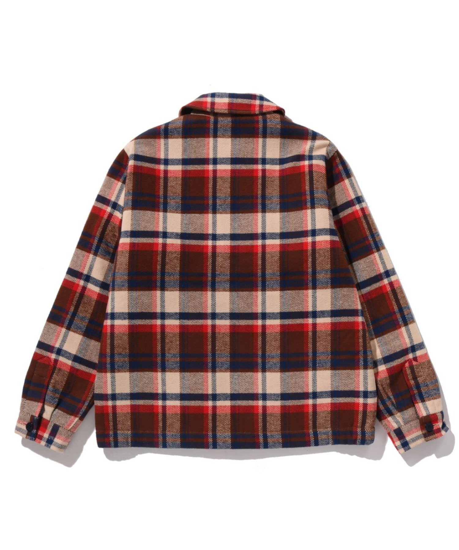 A BATHING APE｜BAPE CHECK CPO ZIP JACKET | Rakuten Fashion(楽天