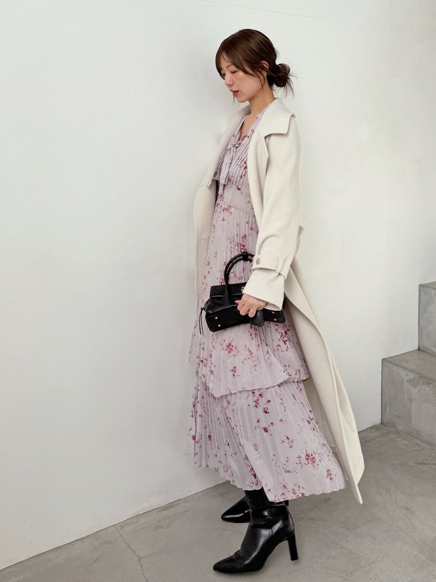 SNIDEL｜ウールカシミヤスタンドカラーコート【カンヘウォン着用