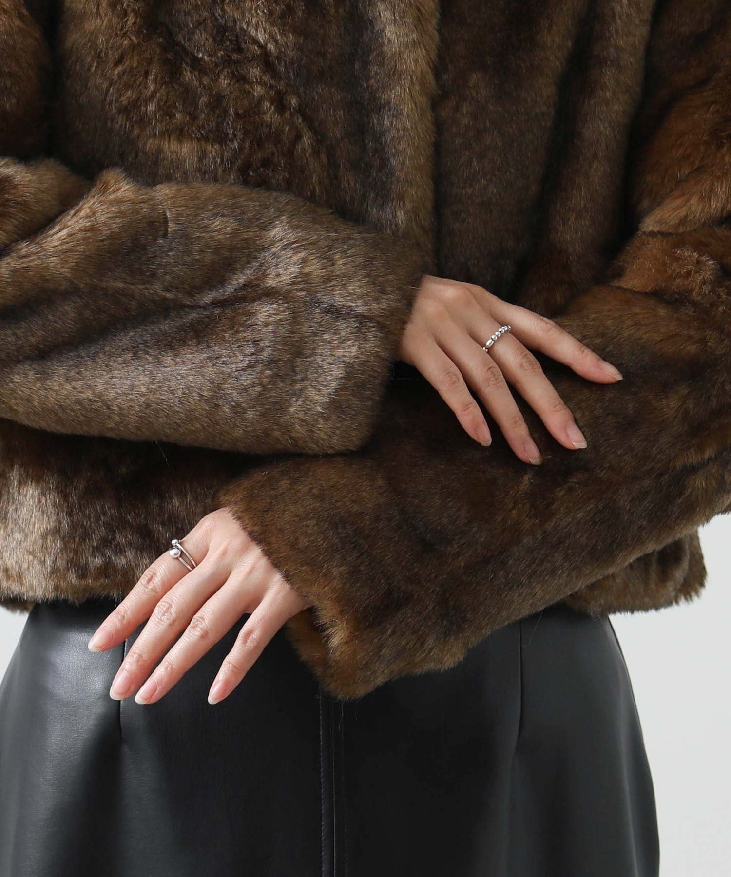 Gready Brilliant｜ミンクライクファーショートジャケット | Rakuten