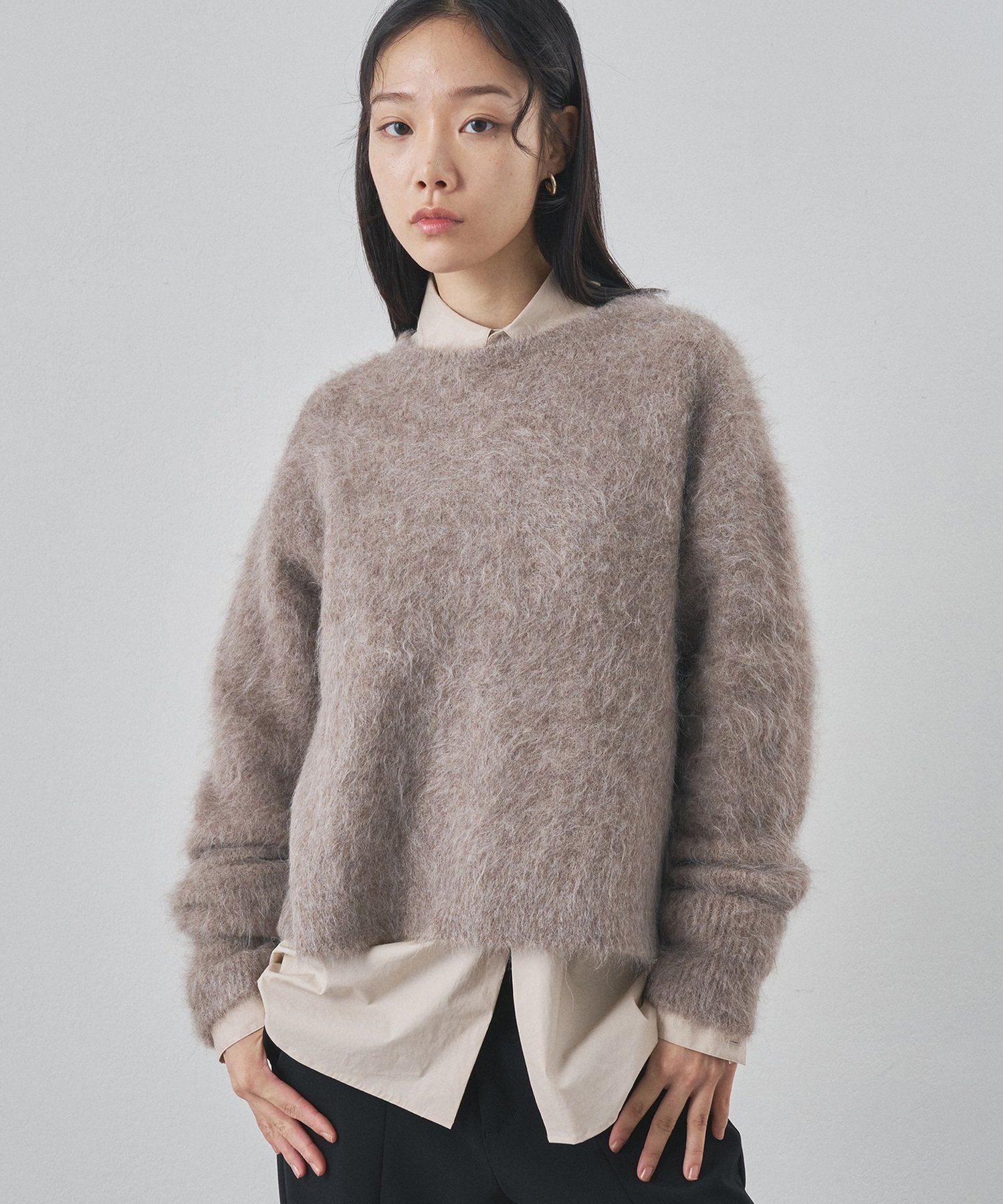 Whim Gazette｜スーリーアルパカクルーネックプルオーバー | Rakuten