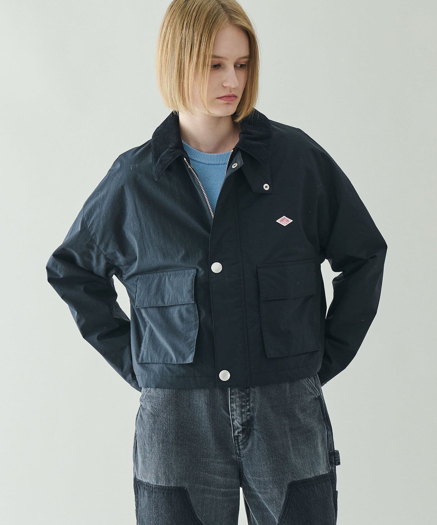 Bshop｜DANTON | 中綿ナイロン ショートジャケット WOMEN | Rakuten