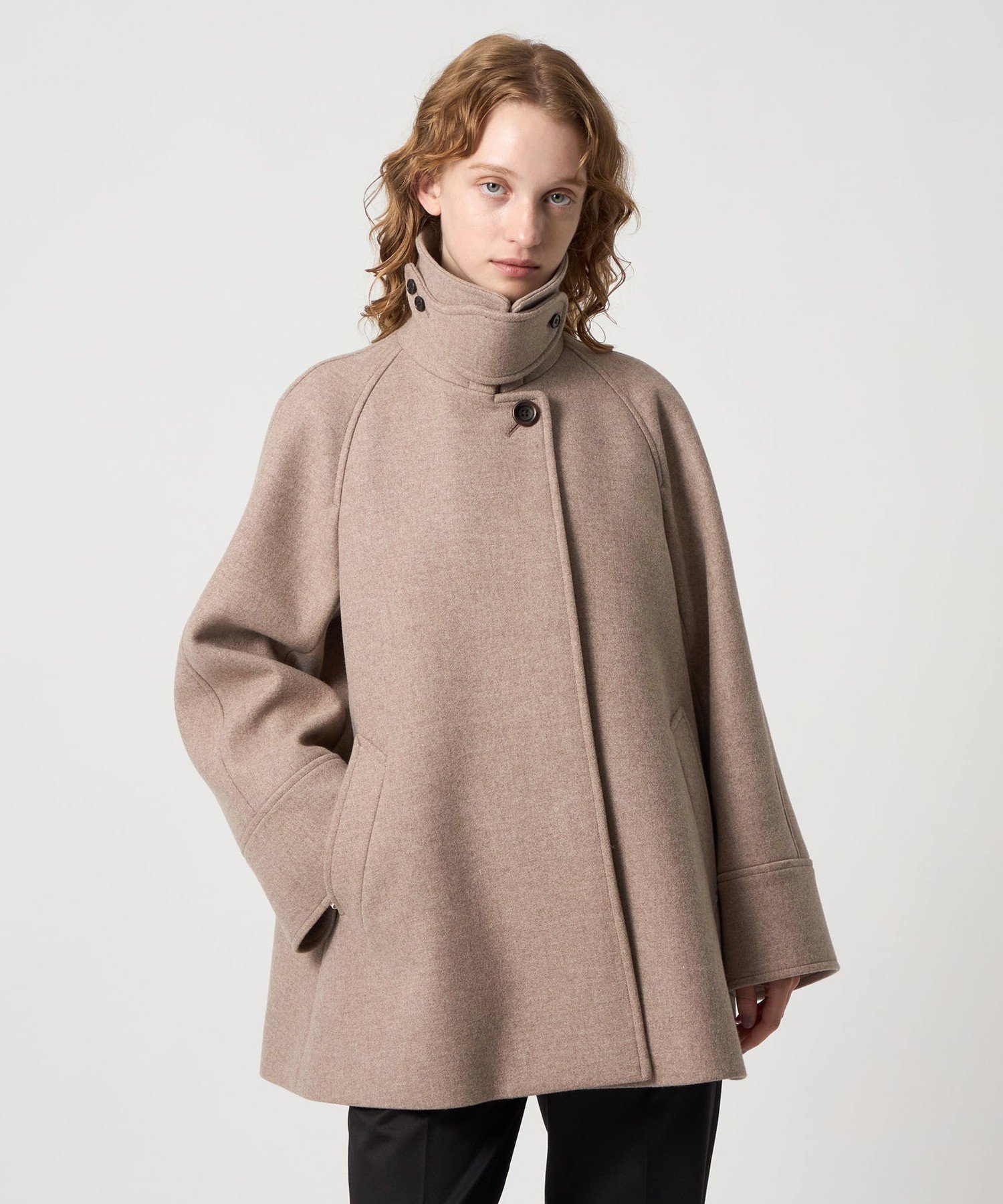 スティーブンアラン ウールビーバーテントコート S Steven Alan（スティーブンアラン）の「＜Steven Alan＞ウール