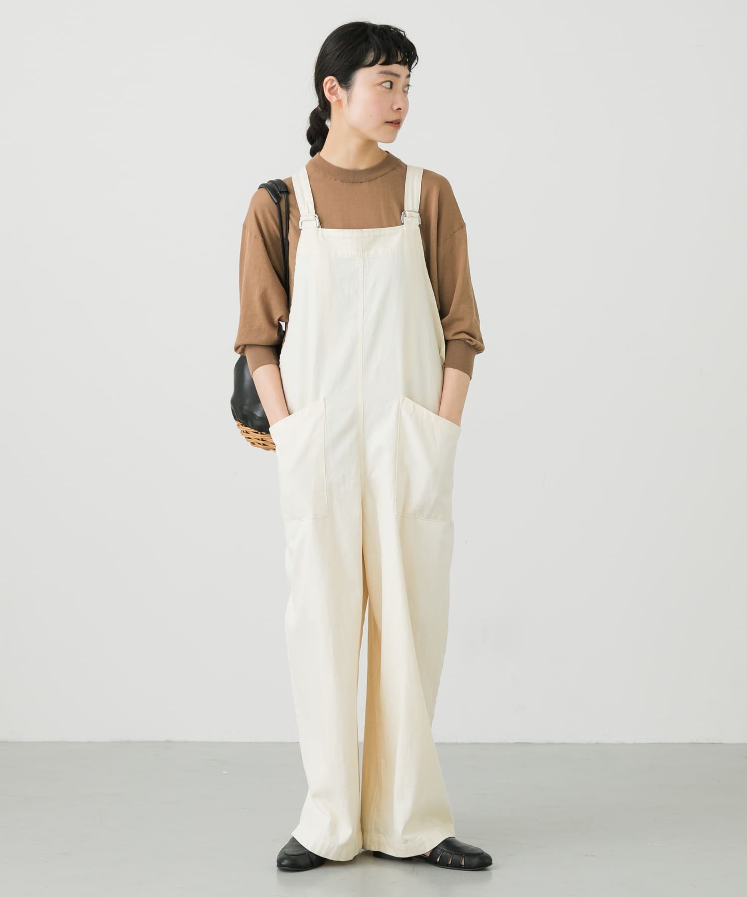 かぐれ デニムサロペット カグレ オールインワン・オーバーオール