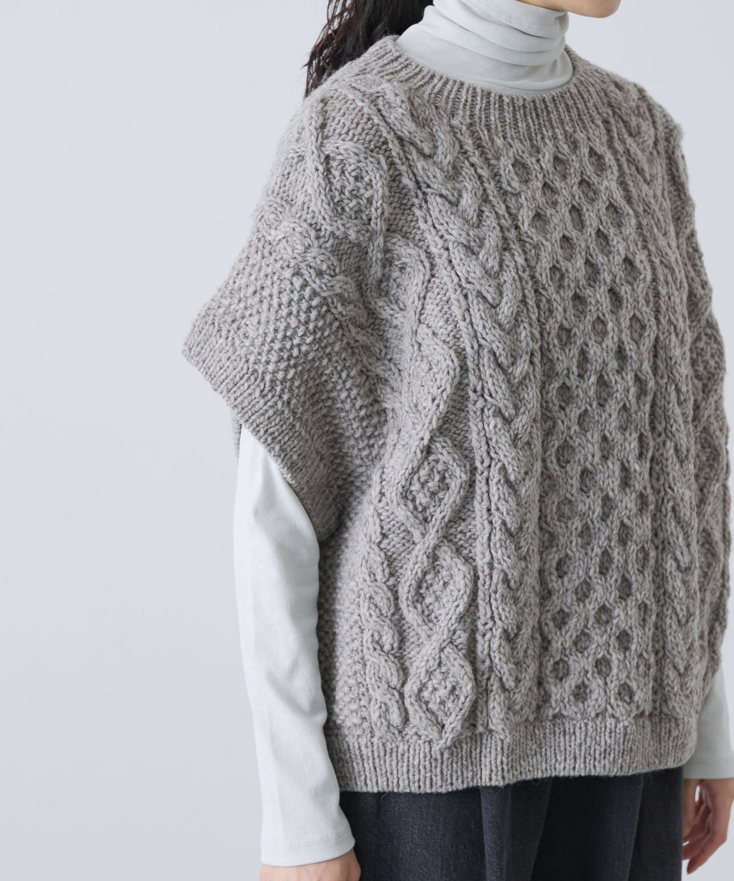 かぐれ｜ペルーアランワイドベスト | Rakuten Fashion(楽天