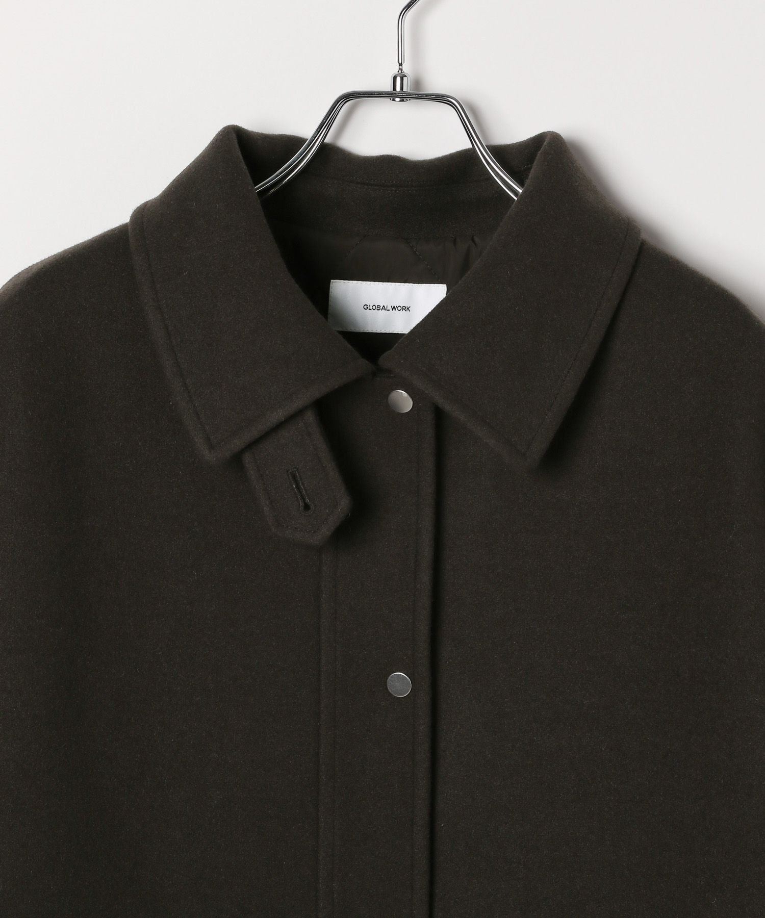 GLOBAL WORK｜ウールライク切り替えコート/499669 | Rakuten Fashion