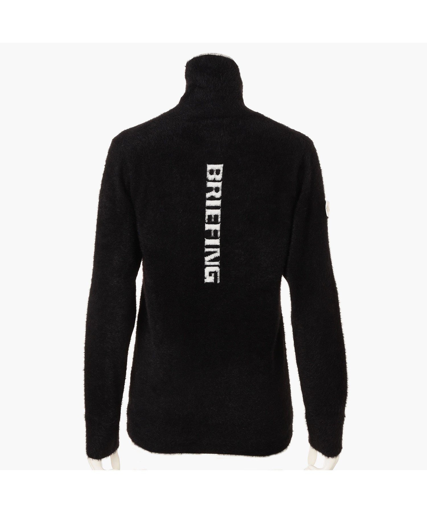 BRIEFING｜ウィメンズ シャギー ロゴ タートルネックニット | Rakuten