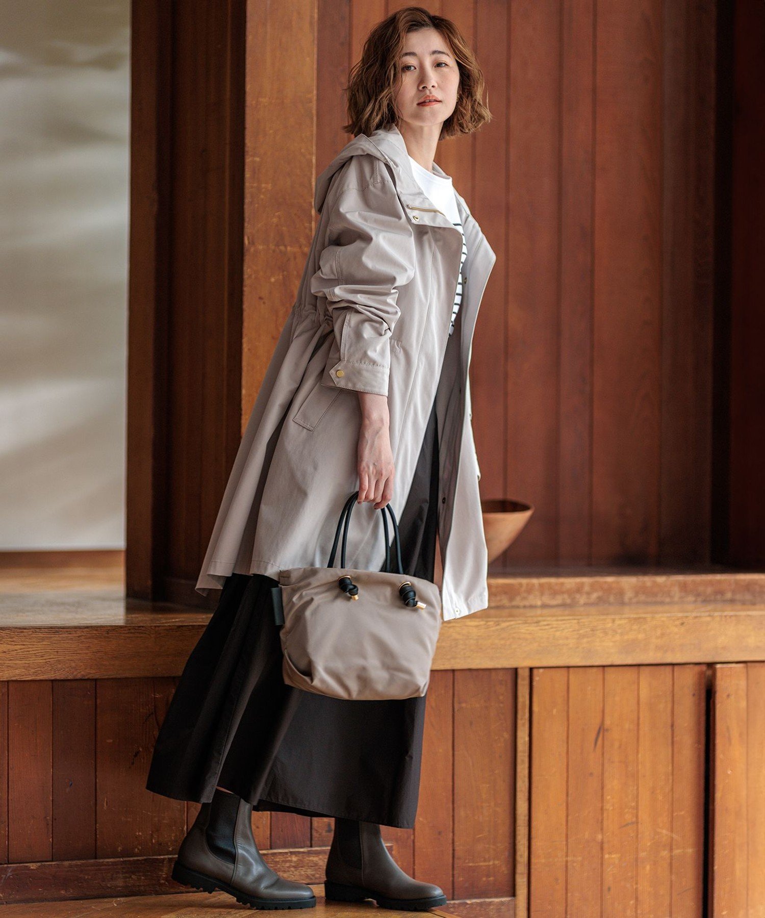 23区｜【撥水加工/洗える】ライナー付き マルチウェイアウター