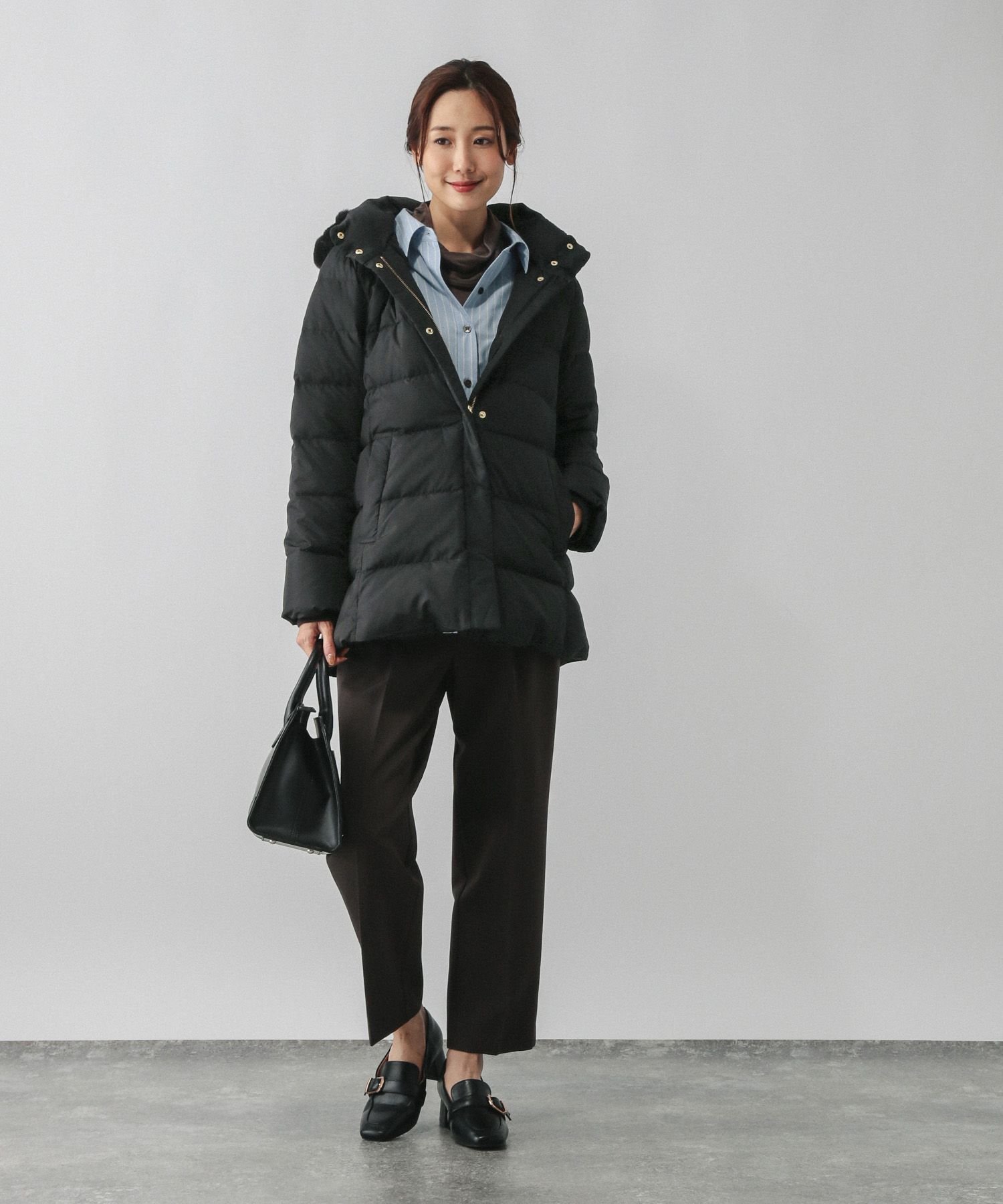 GLOBAL WORK｜ウツクシルエット撥水ダウンコート/497165 | Rakuten