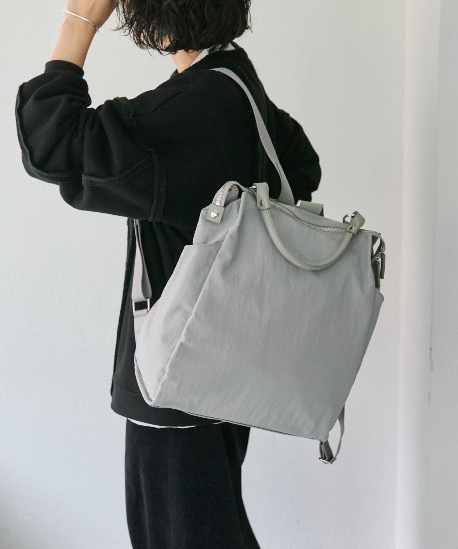 ear PAPILLONNER｜《撥水/A4サイズ対応/リバイバル》スクエアリュック