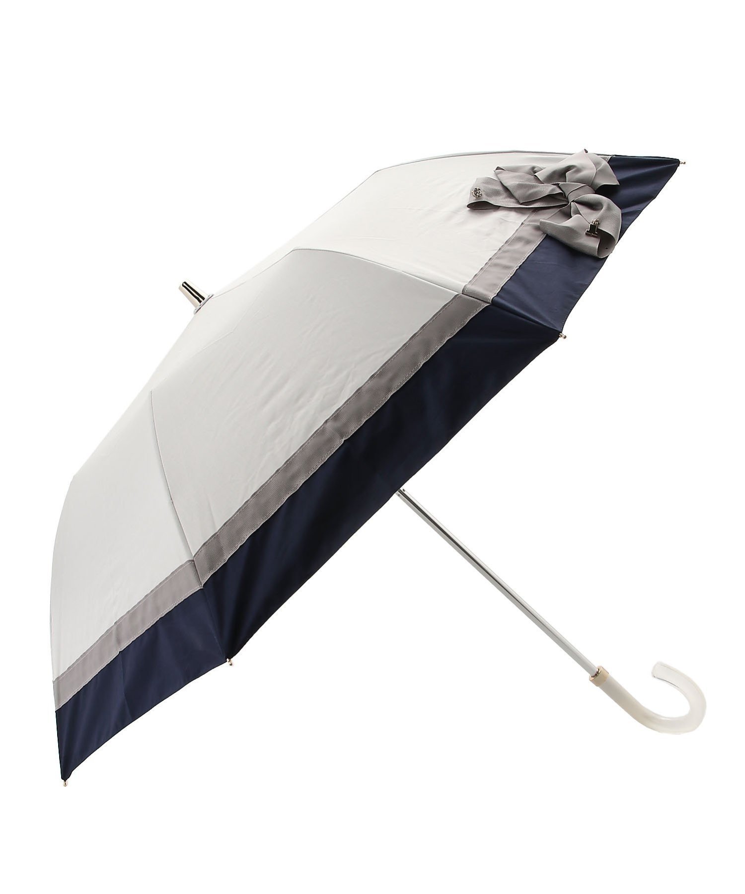 MOONBAT｜LANVIN en Bleu(ランバン オン ブルー)ビジューリボン日傘 楽