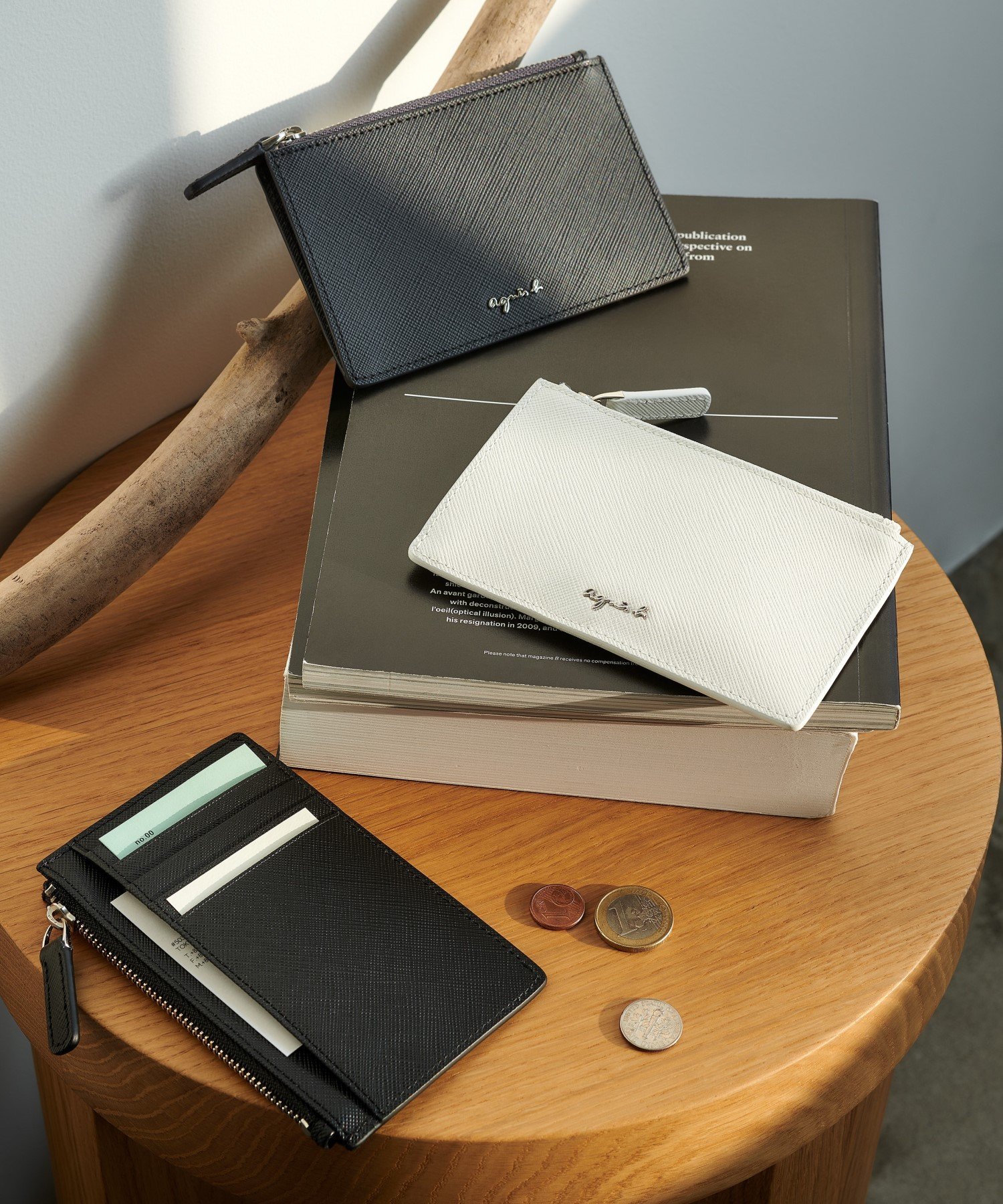 agnes b.｜レザーフラグメントケース