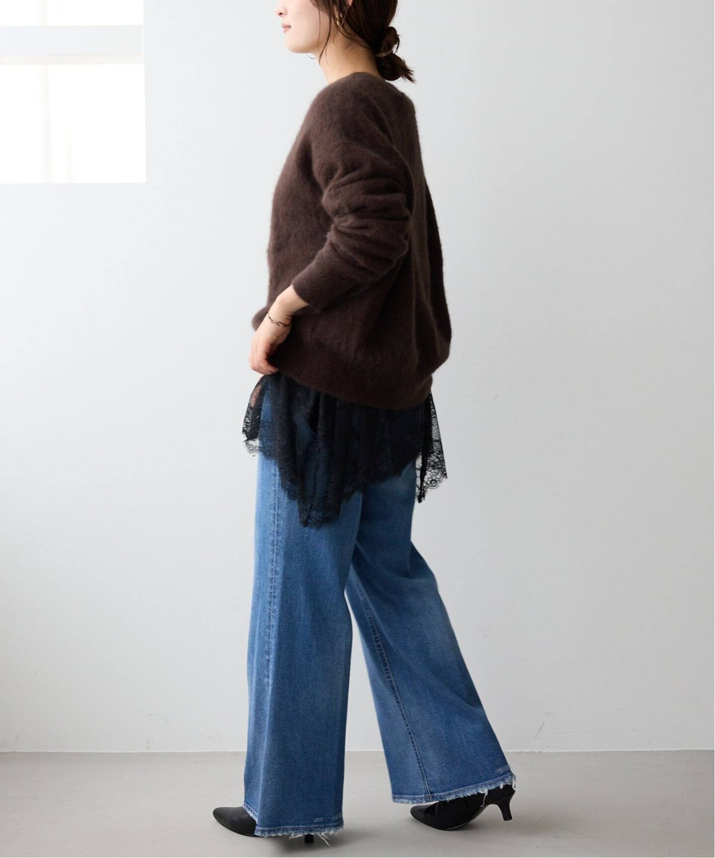 SLOBE IENA｜《WEB限定/追加6予約》レースコンビカットソー | Rakuten