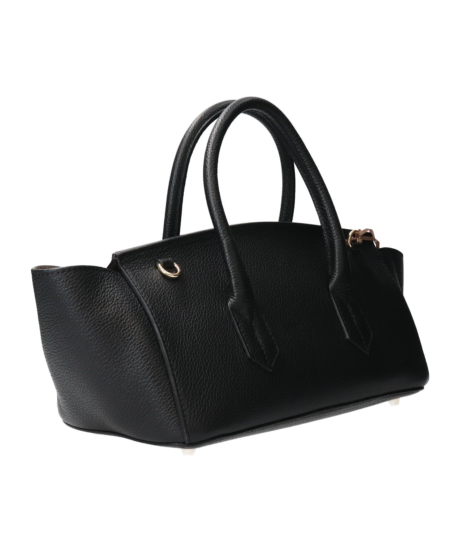 INTER-CHAUSSURES｜【CHRISTIAN VILLA】レザーワイドハンドバッグ