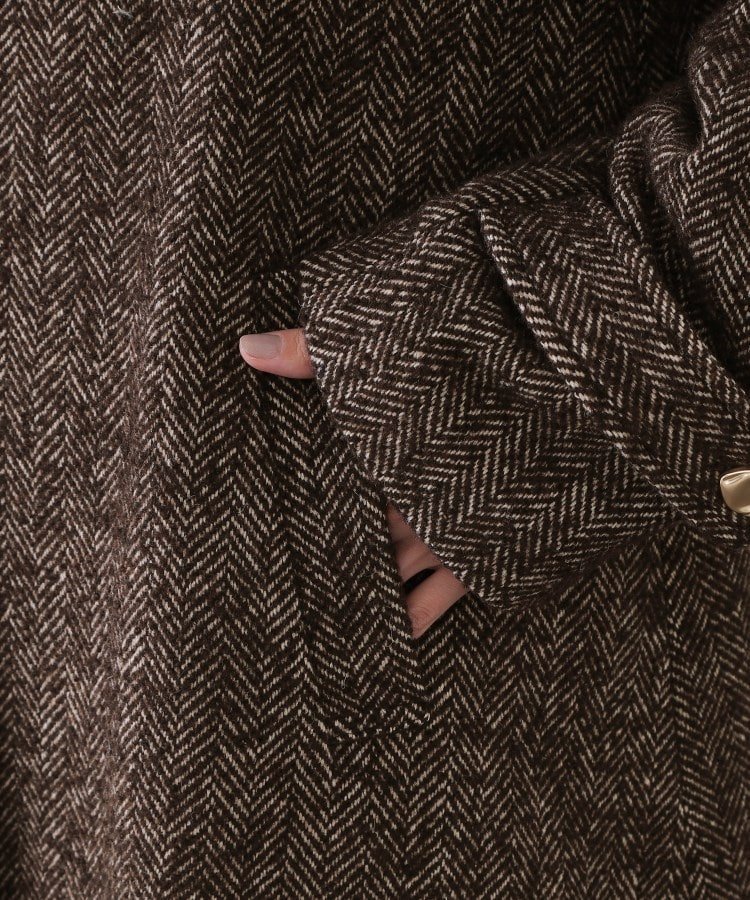 OPAQUE.CLIP｜ヘリンボーンステンカラーコート | Rakuten Fashion(楽天