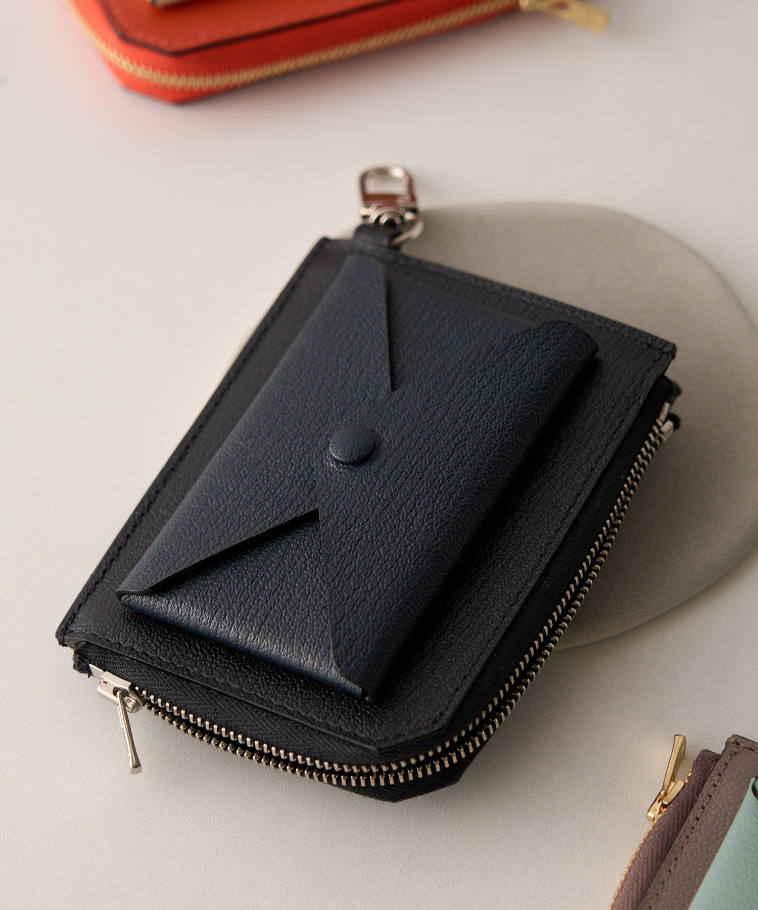 SETUP7｜L'arcobaleno/別注 スマートバイカラーカード&キーケース