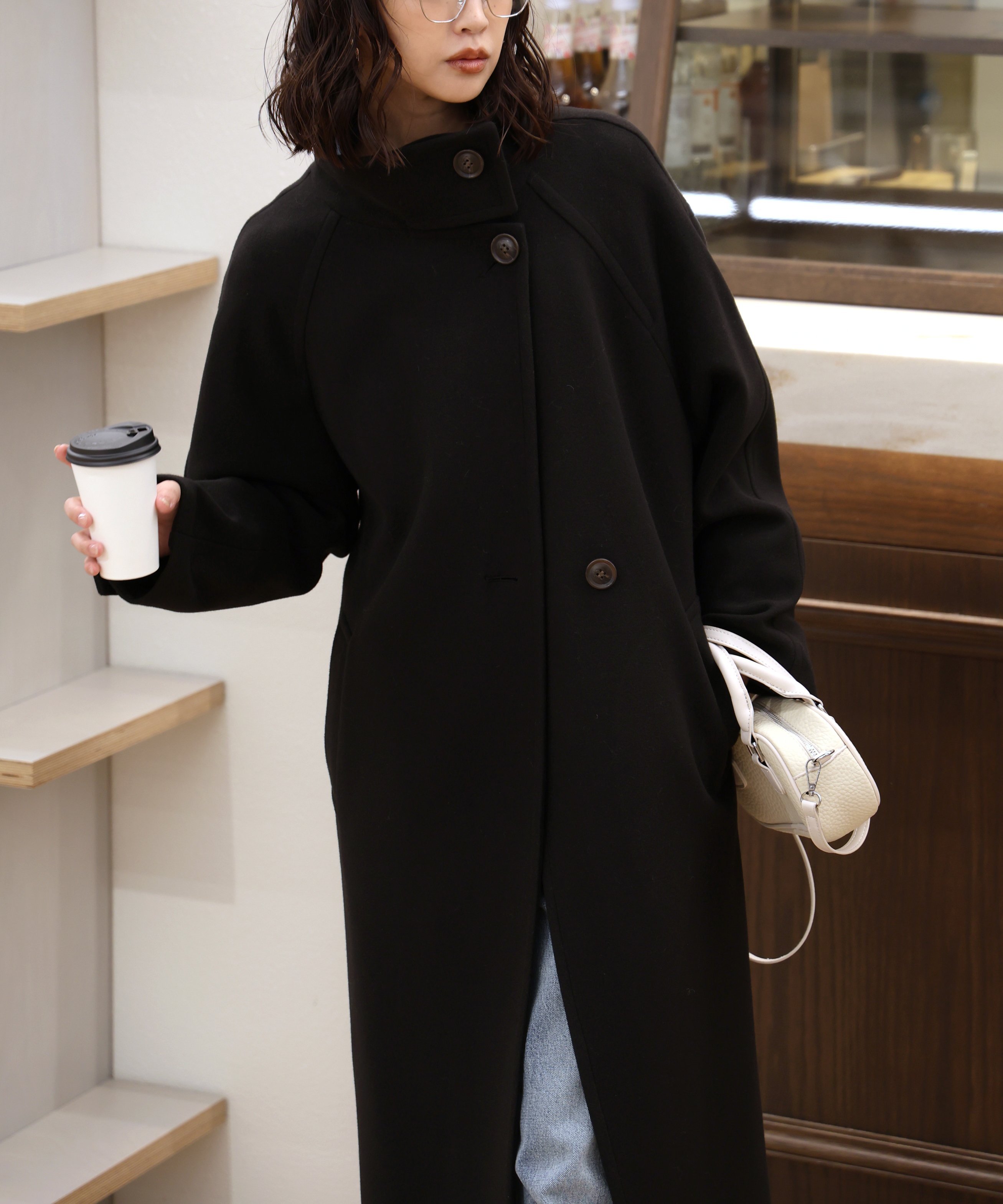 FREE'S MART｜[累計販売5000枚!選べる4色]スタンドカラーメルトン