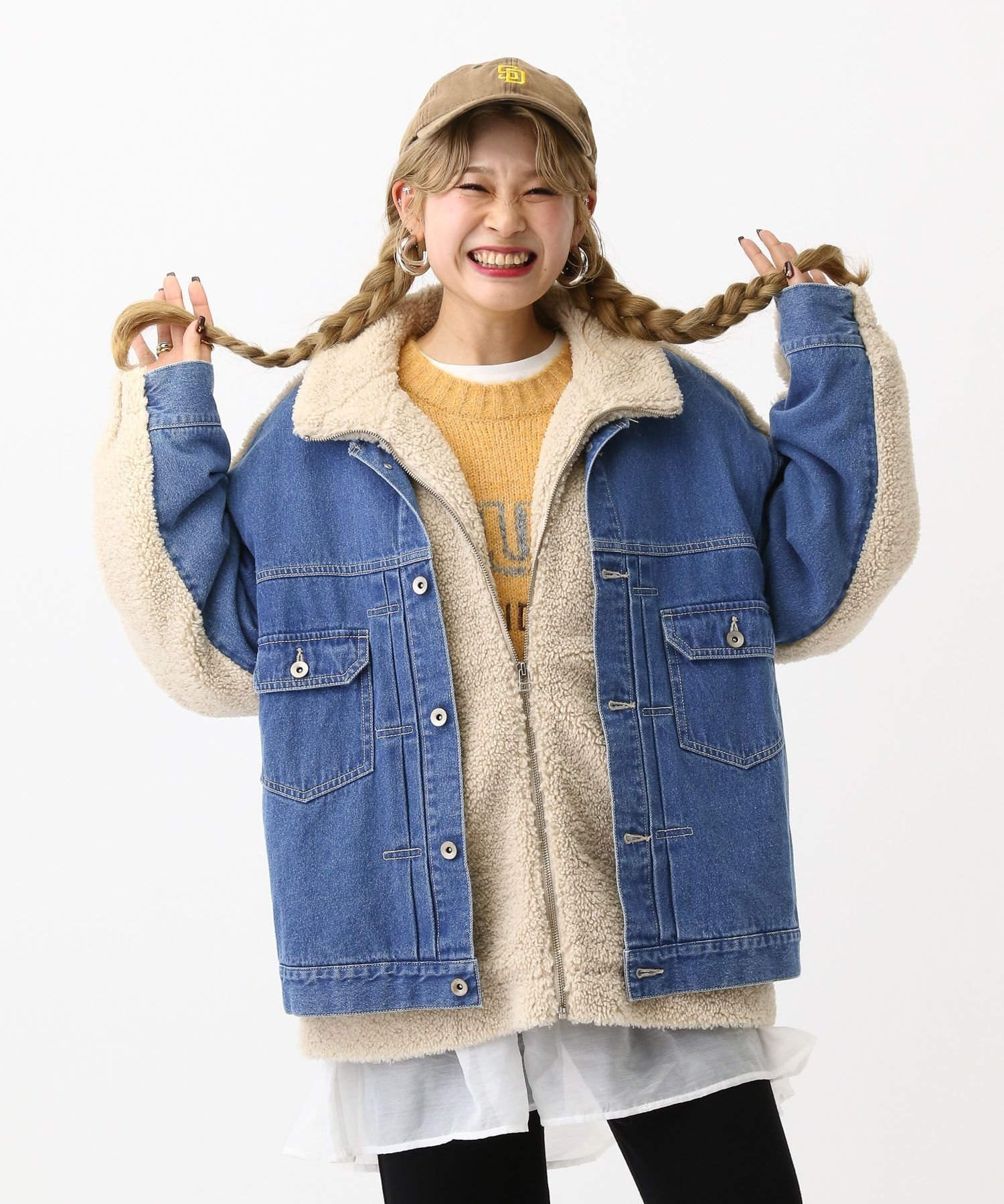 LEPSIM｜デニムボアドッキングジャケット | Rakuten Fashion(楽天