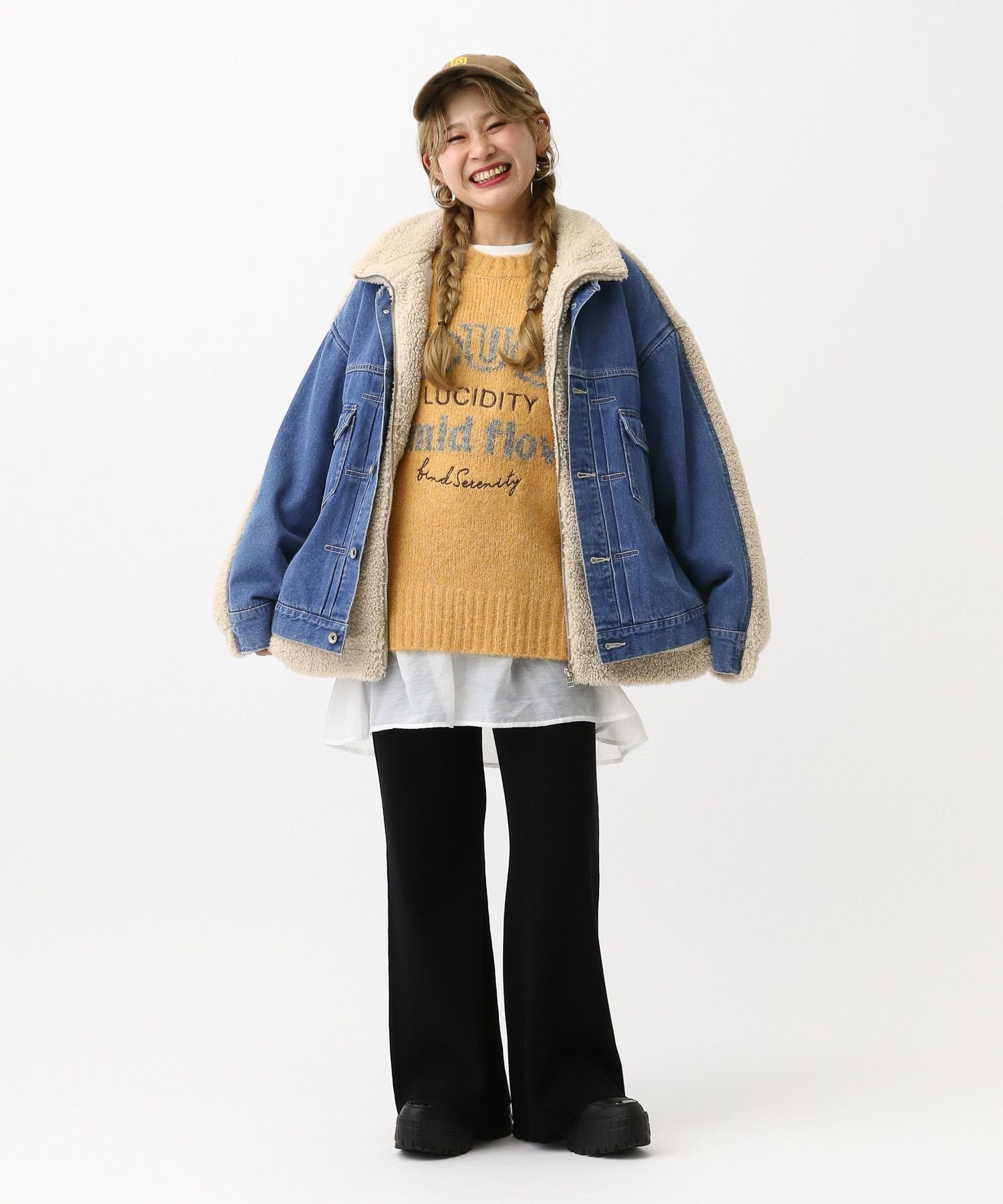 LEPSIM｜デニムボアドッキングジャケット | Rakuten Fashion(楽天