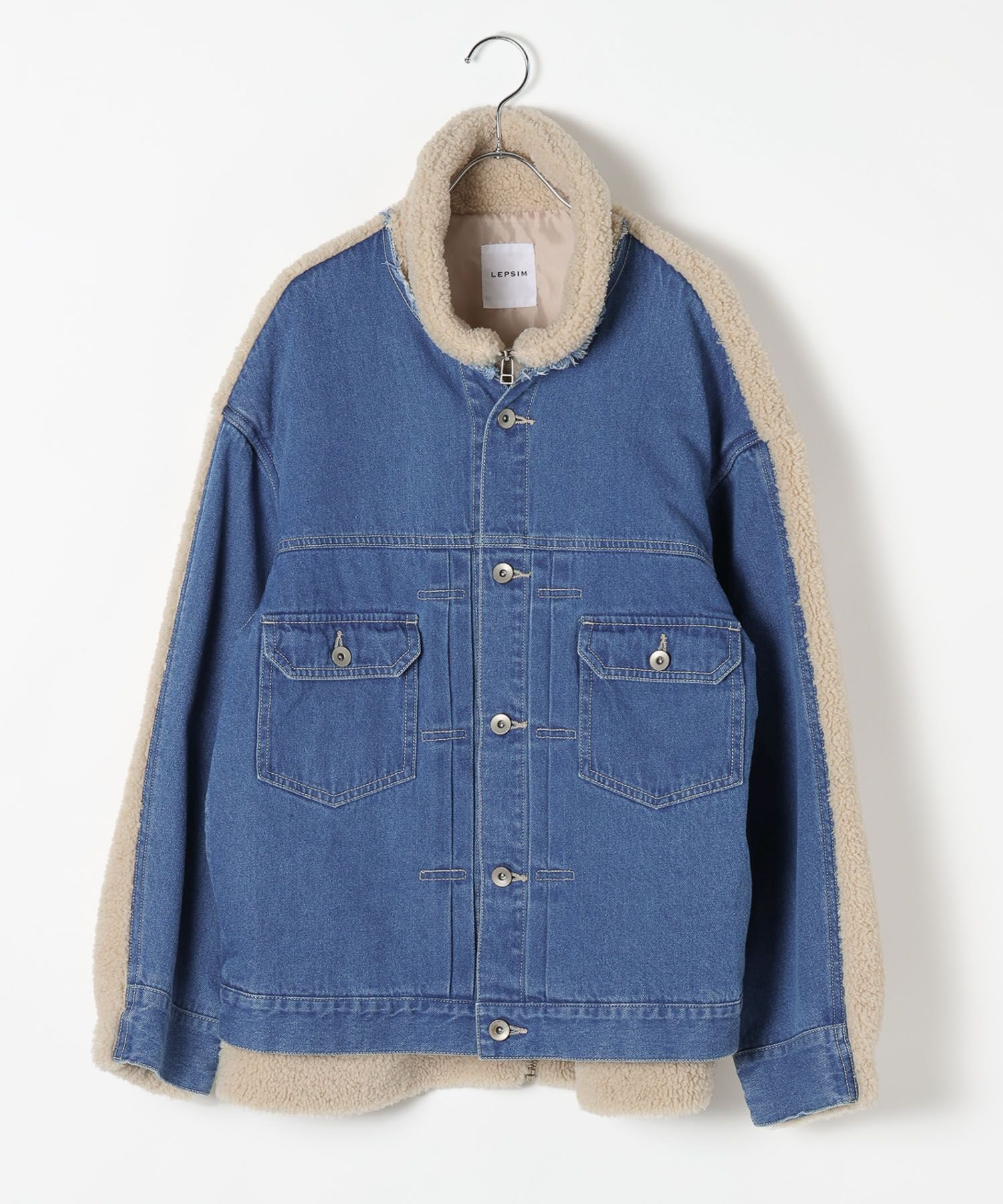 LEPSIM｜デニムボアドッキングジャケット | Rakuten Fashion(楽天