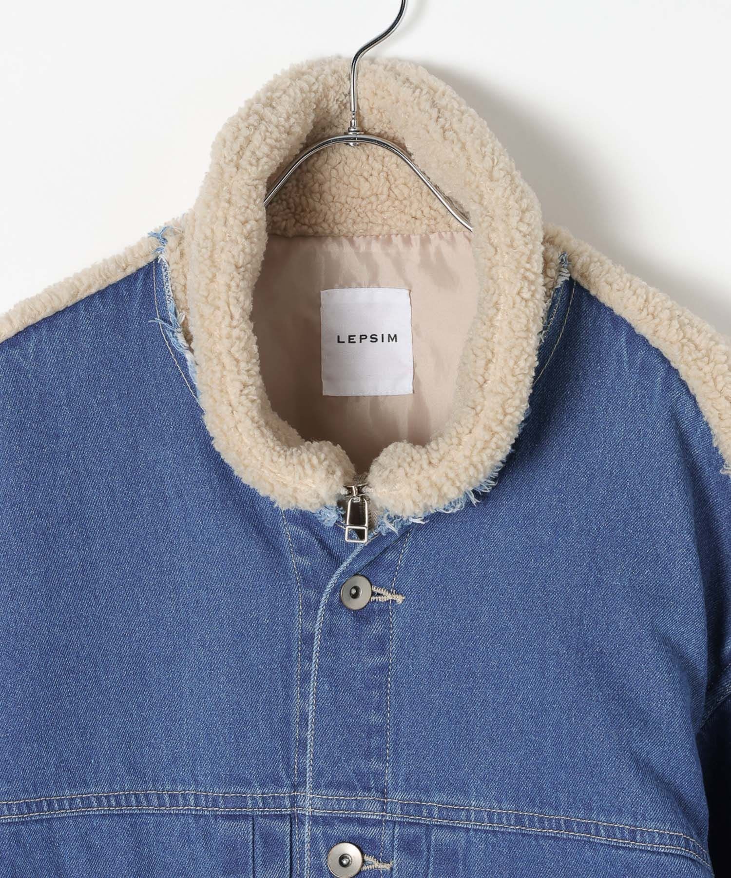 LEPSIM｜デニムボアドッキングジャケット | Rakuten Fashion(楽天