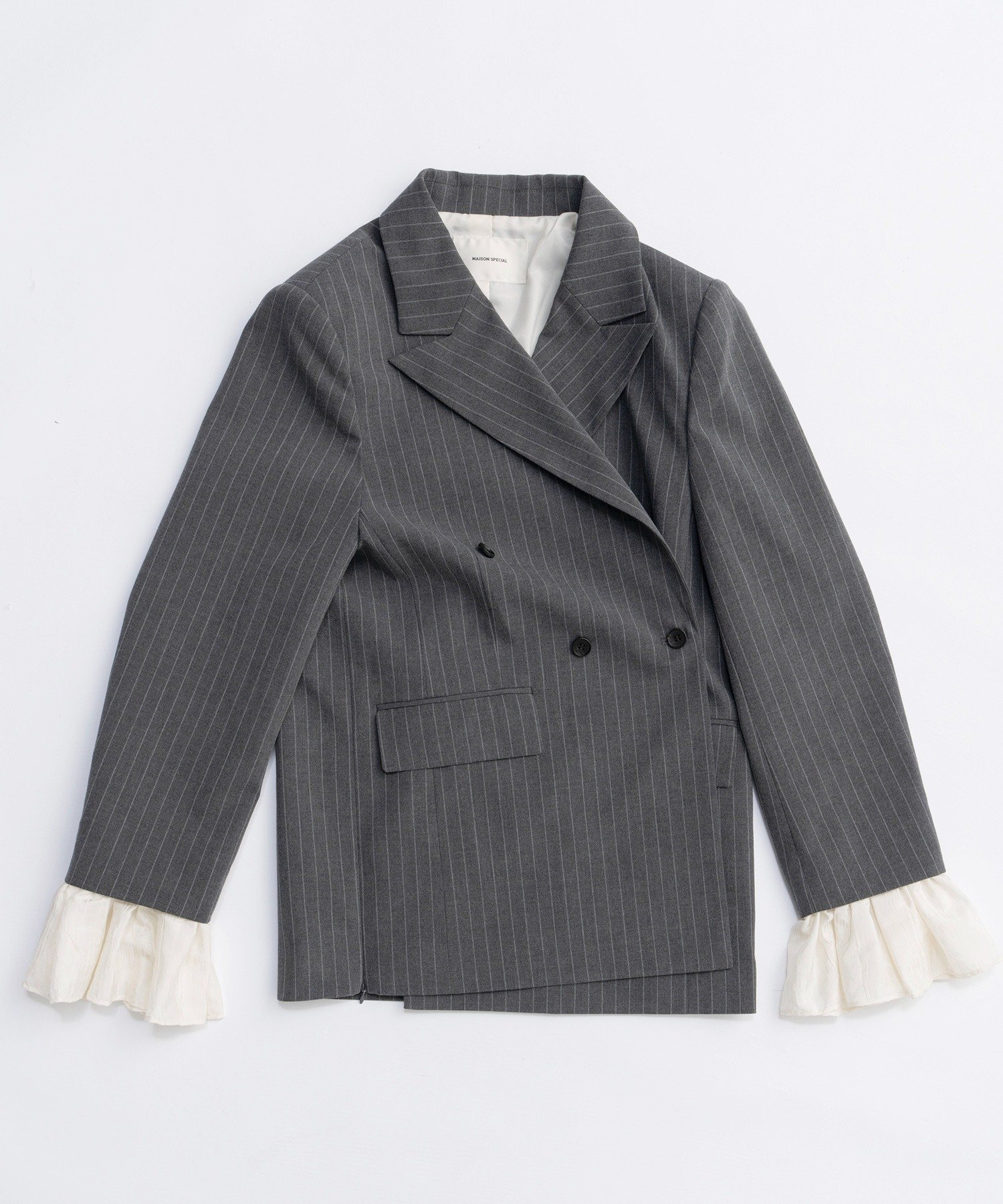 MAISON SPECIAL｜Ruffle Sleeves Jacket | Rakuten Fashion(楽天