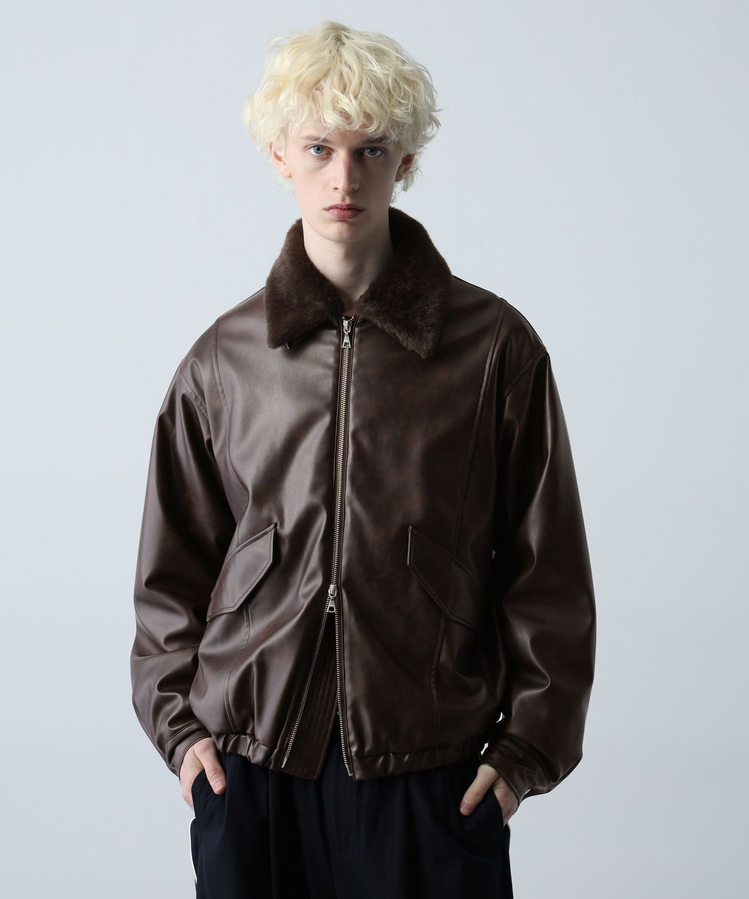 HARE｜エアサーマルエリファーレザーブルゾン | Rakuten Fashion(楽天