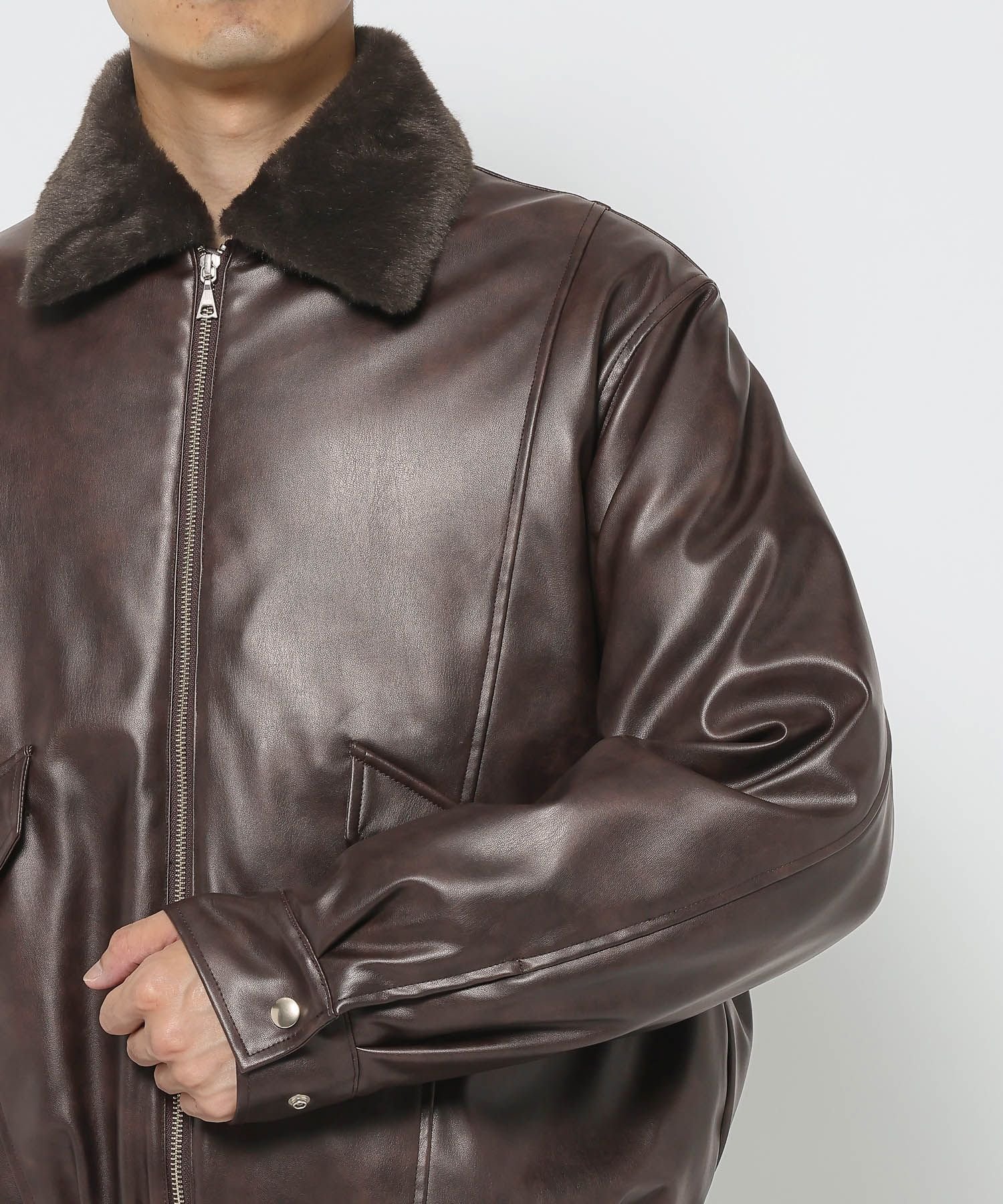 HARE｜エアサーマルエリファーレザーブルゾン | Rakuten Fashion(楽天