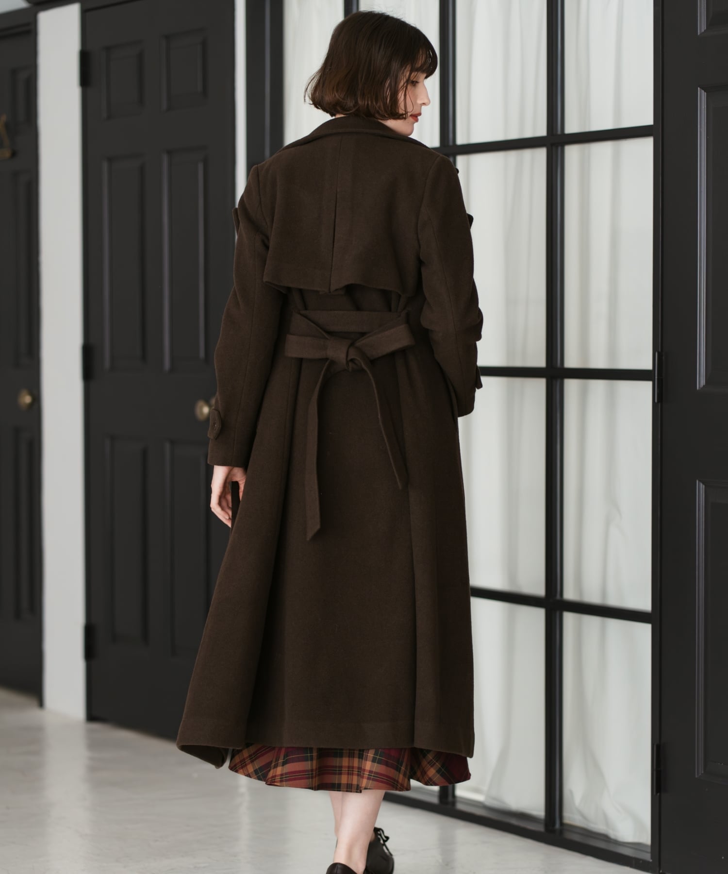 31 Sons de mode｜2025秋冬新作 スタンドカラーロングコート | Rakuten